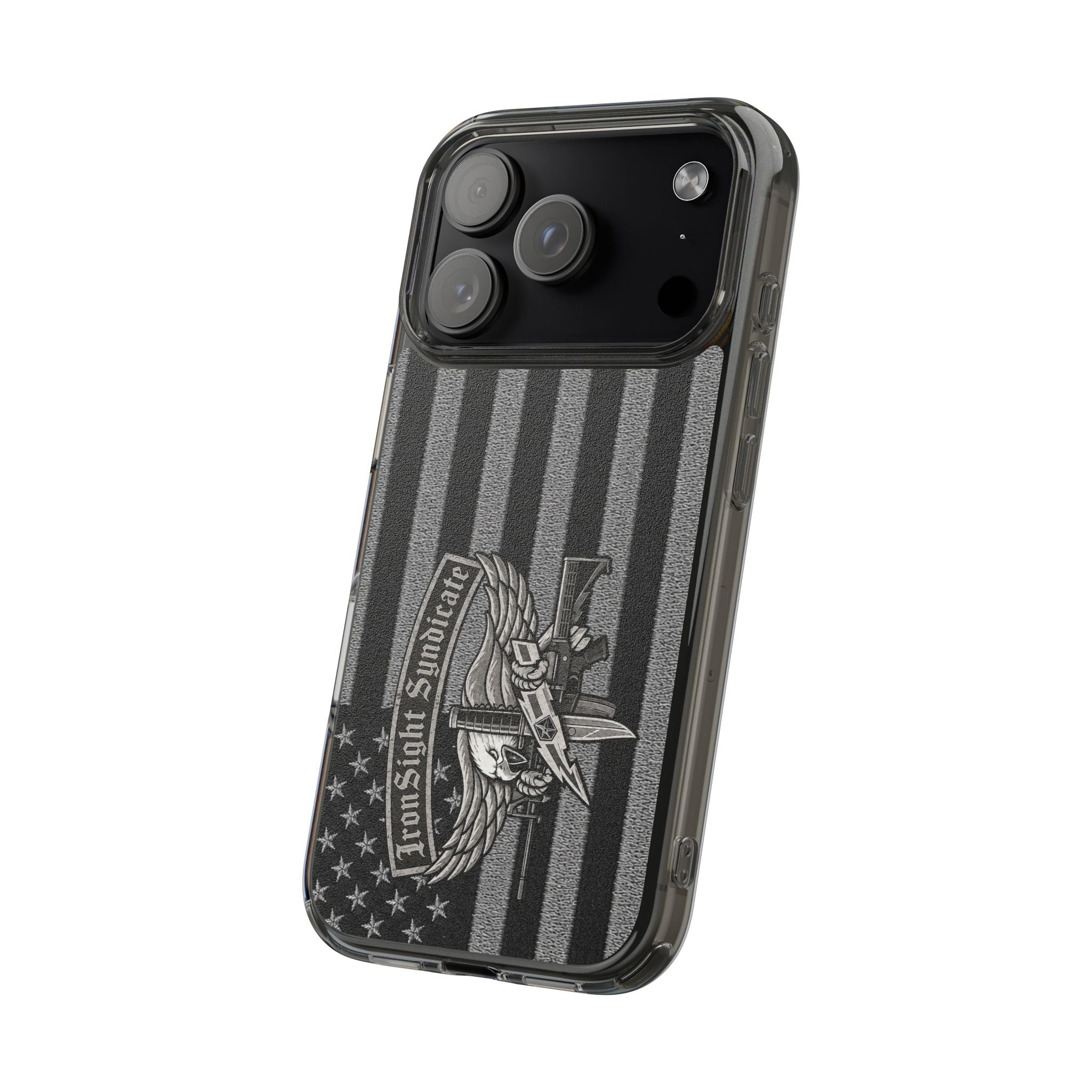 SWAT Eagle Clear Impact-Resistant Phone Case - i | Ironsight Syndicate