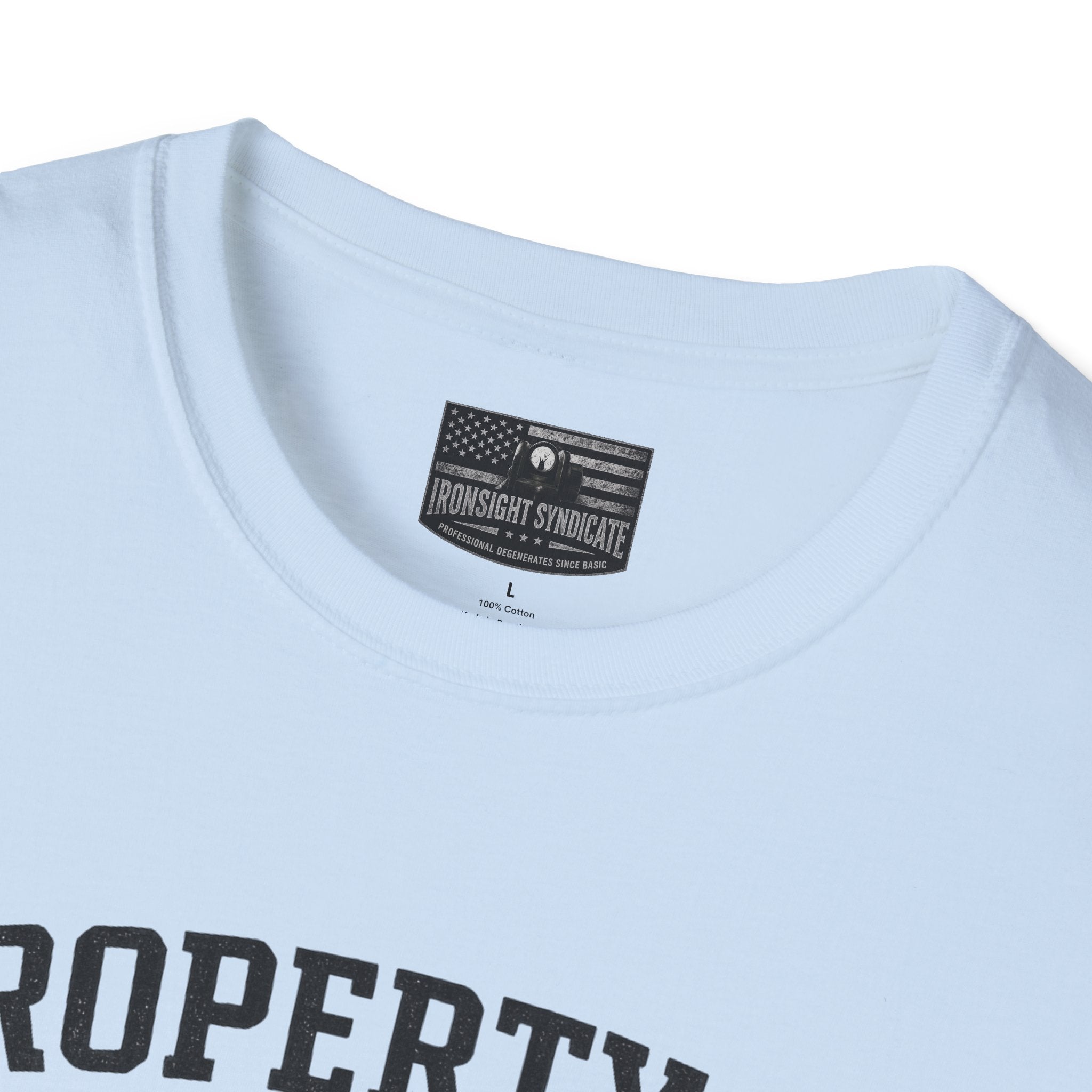 Fort Benning Athletic Tee  Ironsight Syndicate | Patriotic Military Graphic Tee for Veterans & Patriots, Adult (13 and up), unisex