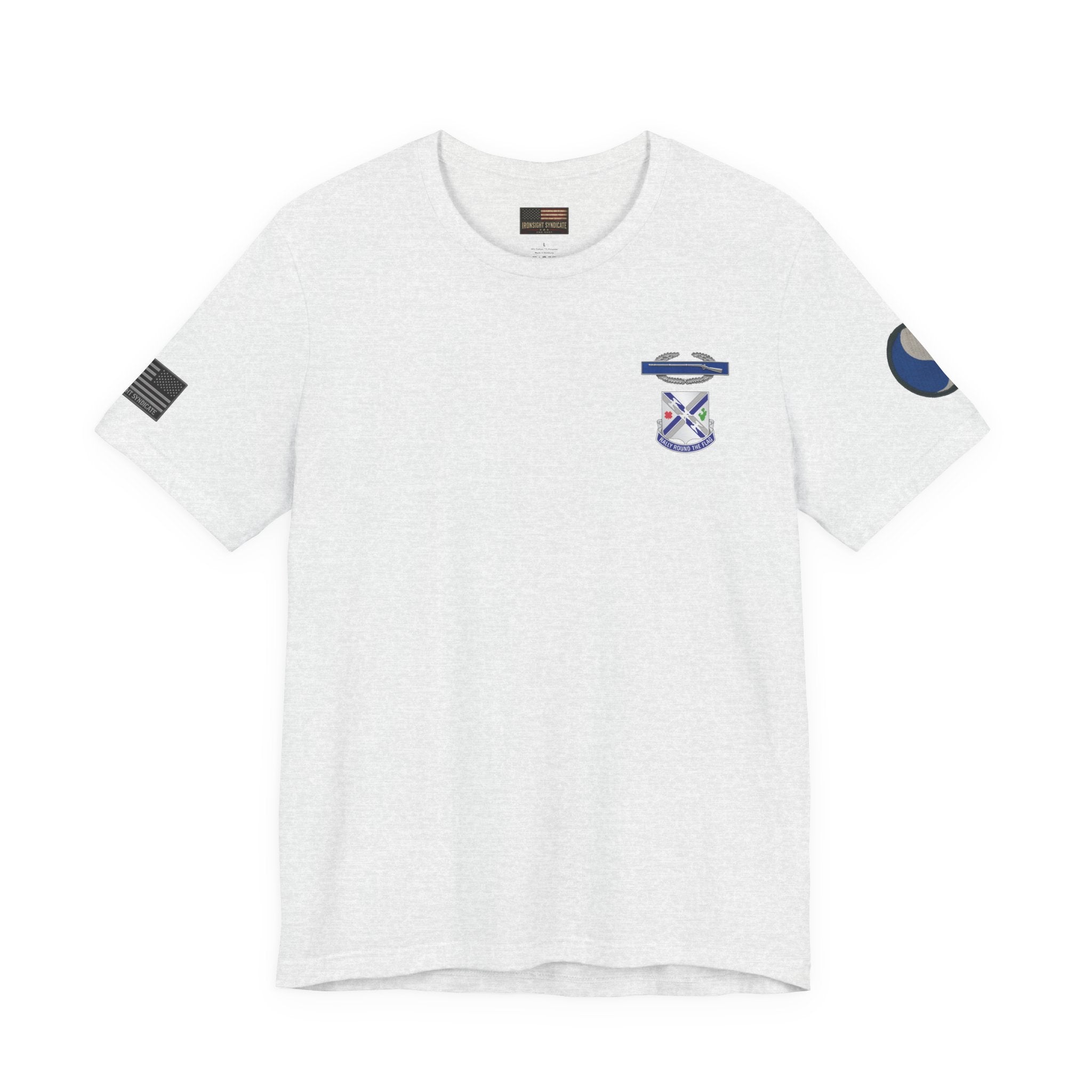 29th Infantry Division 1-115th Infantry Regiment T-Shirt | Patriotic Military Graphic Tee for Veterans & Patriots, Adult (13 and up), unisex
