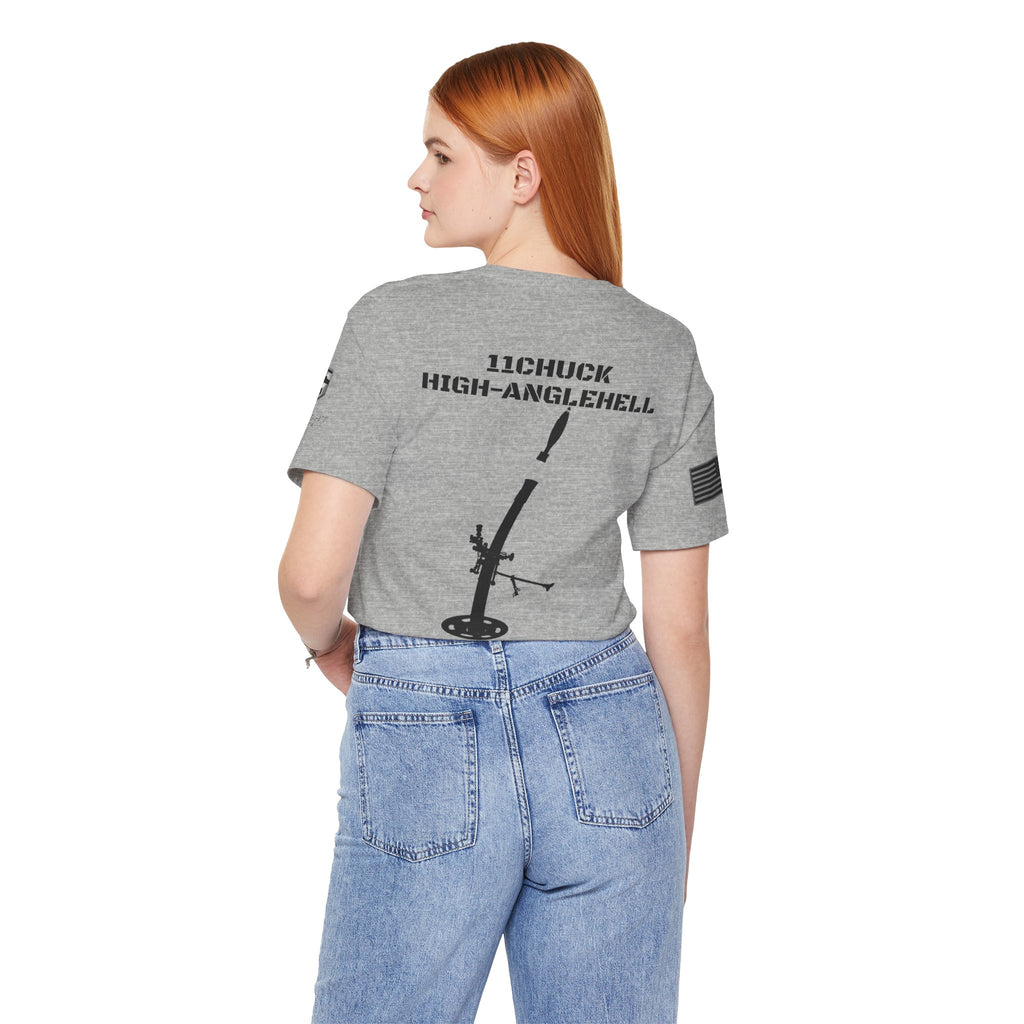 11Chuck Indirect Fire Infantryman Inspired Patriotic T-Shirt