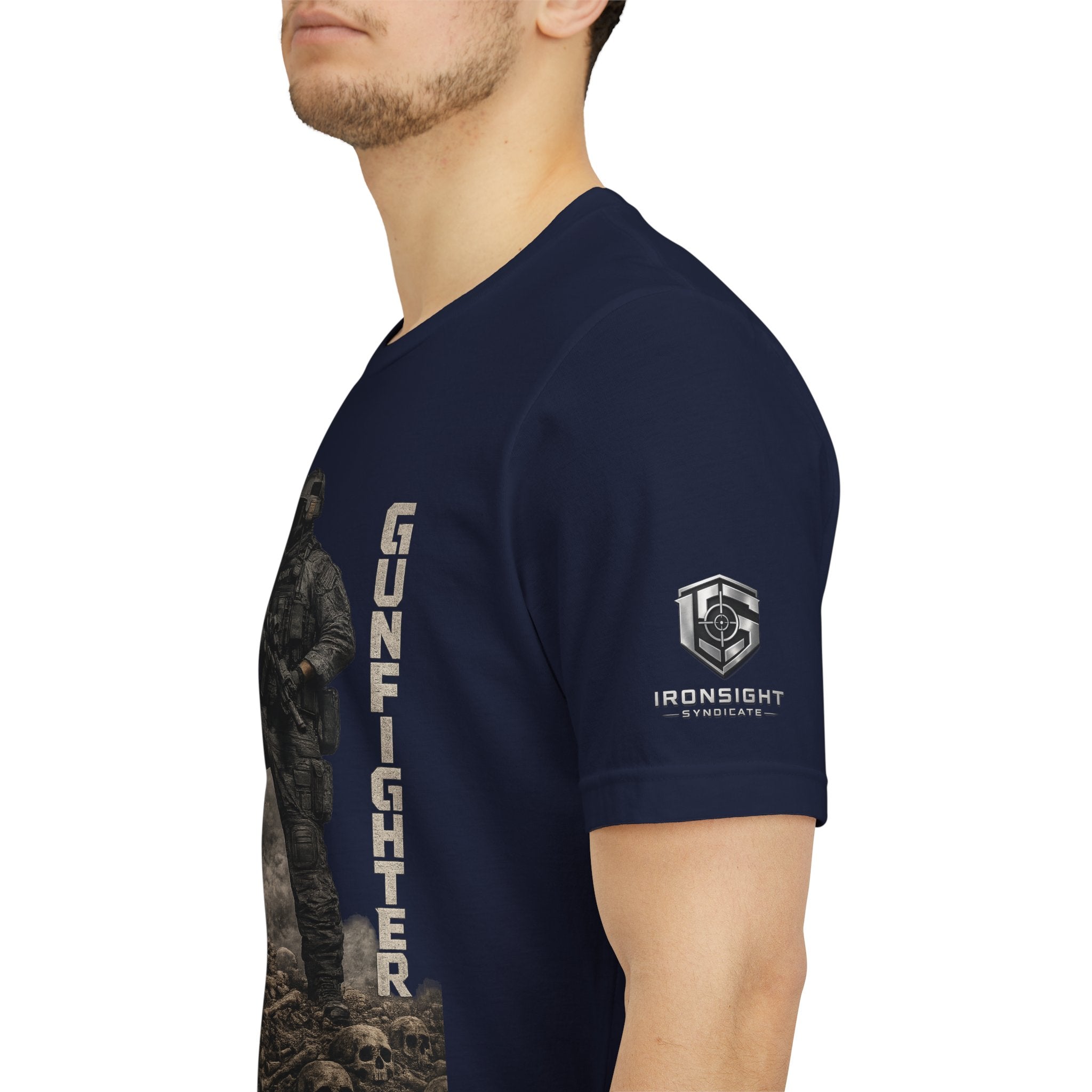 Last Gunfighter Infantry Inspired Patriotic T-Shirt | Ironsight Syndicate