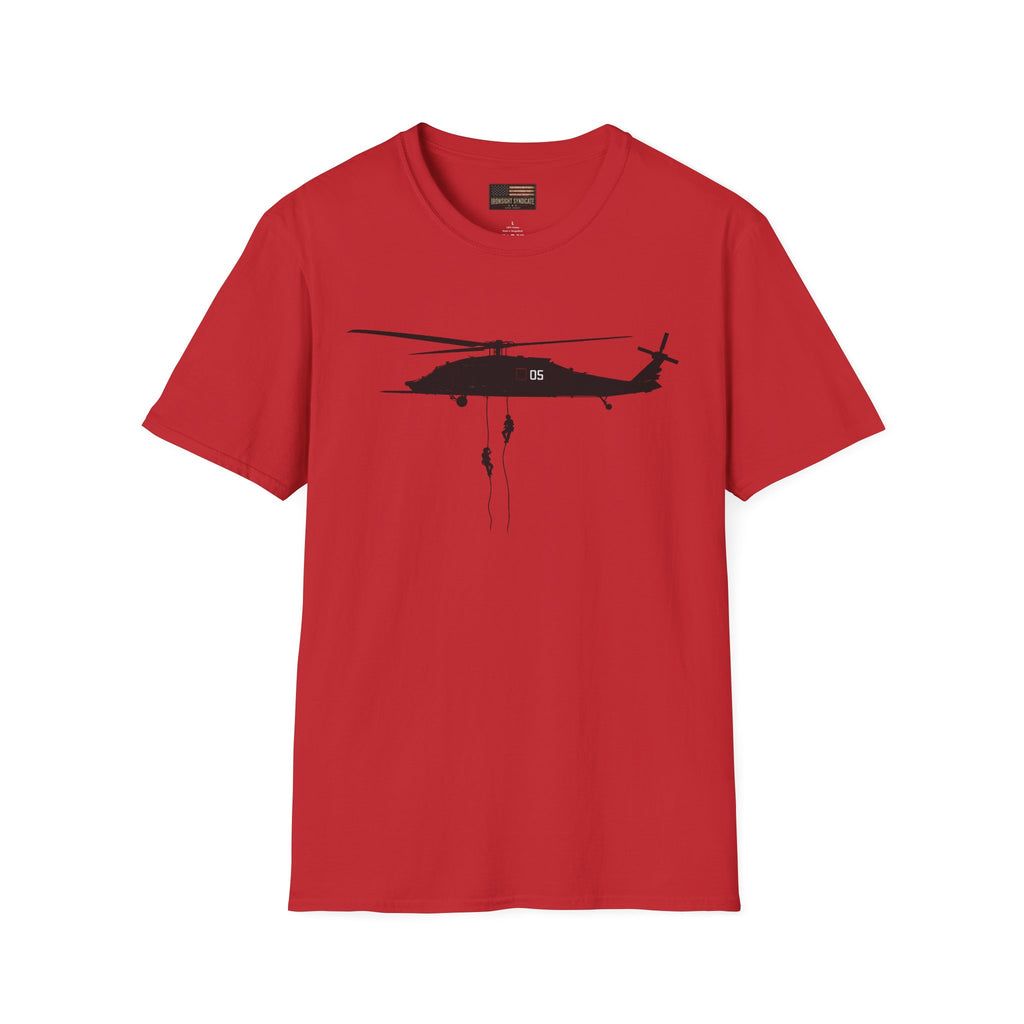 Fast Rope T‑Shirt — Military Silhouette Tee