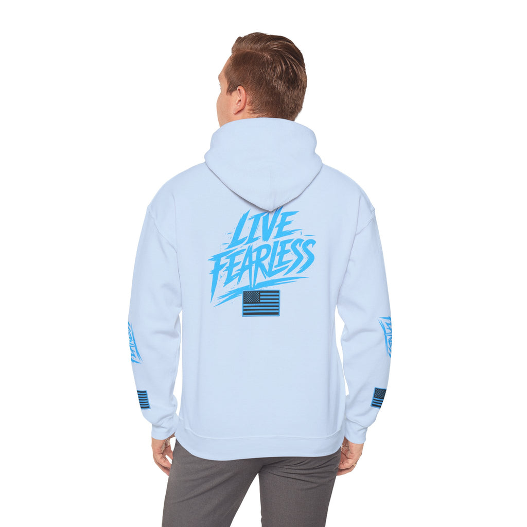 Live Fearless Hoodie | Premium Heavy Weight-Military-Inspired Patriotic Hoodie | Ironsight Syndicate