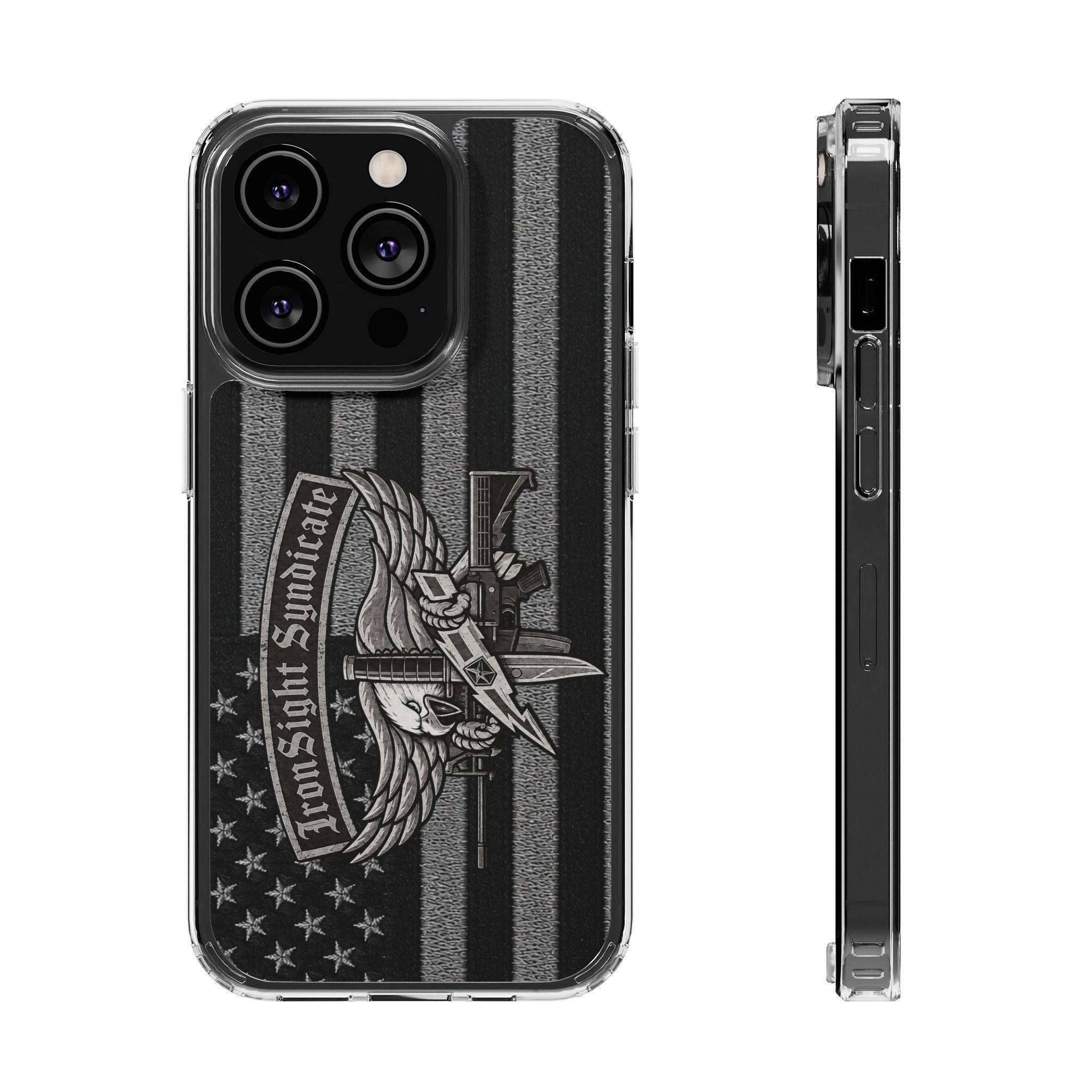 SWAT Eagle Clear Impact-Resistant Phone Case - i | Ironsight Syndicate