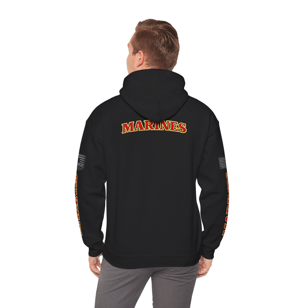 Devil Dog, Teufel Hunden Marine Corps Hooded Sweatshirt