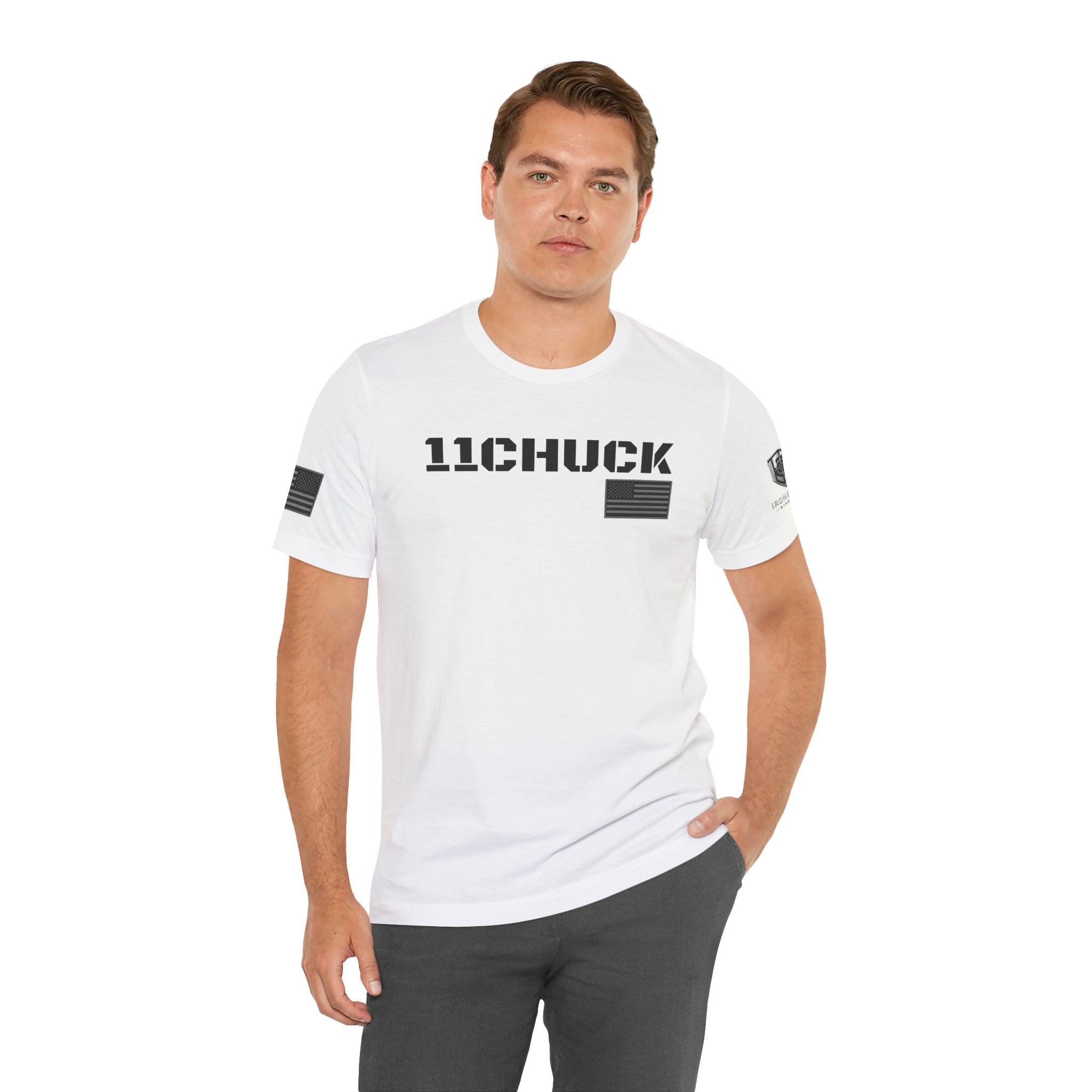 11Chuck Indirect Fire Infantryman Inspired Patriotic T-Shirt