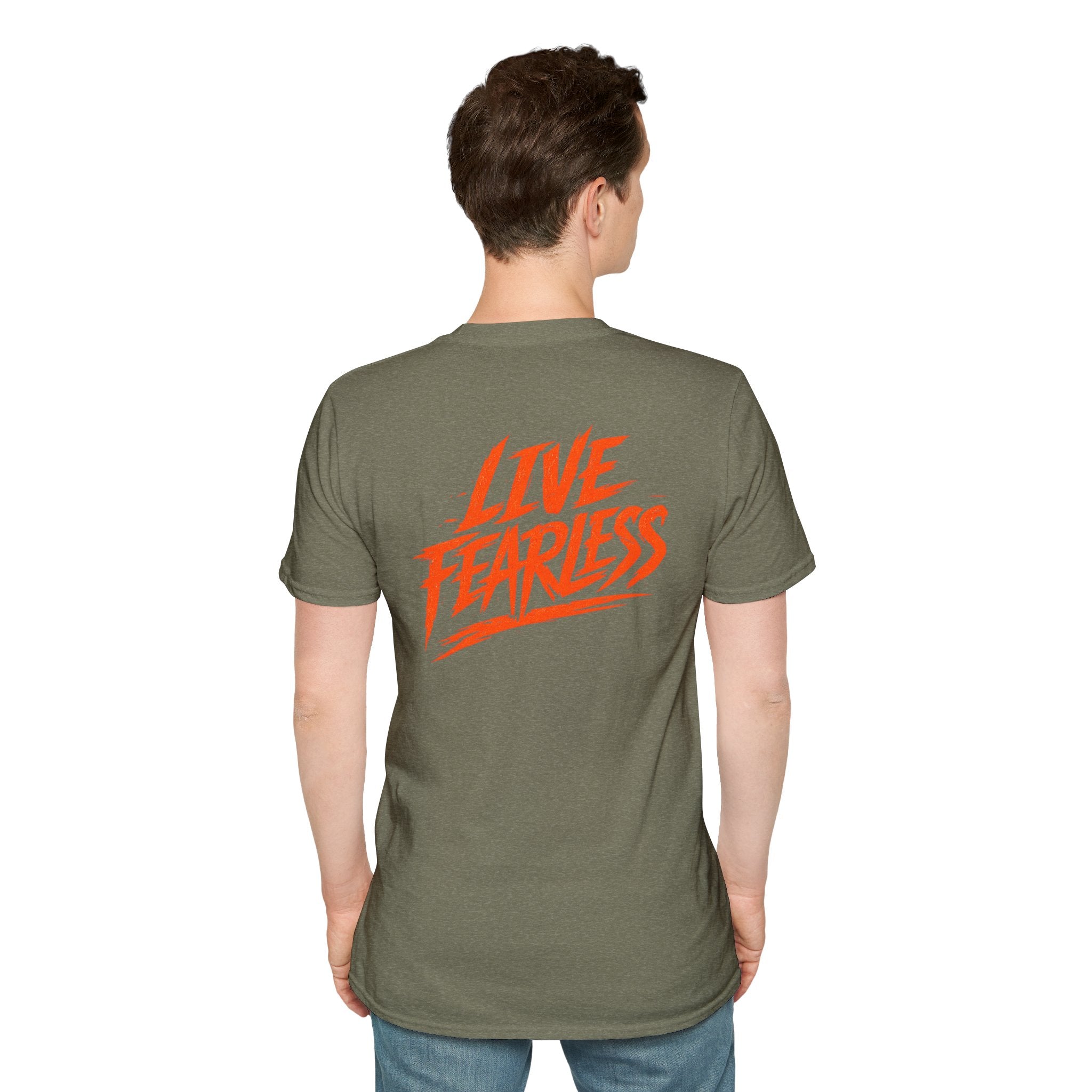 Live Fearless Military-Inspired Graphic T-Shirt | Ironsight Syndicate