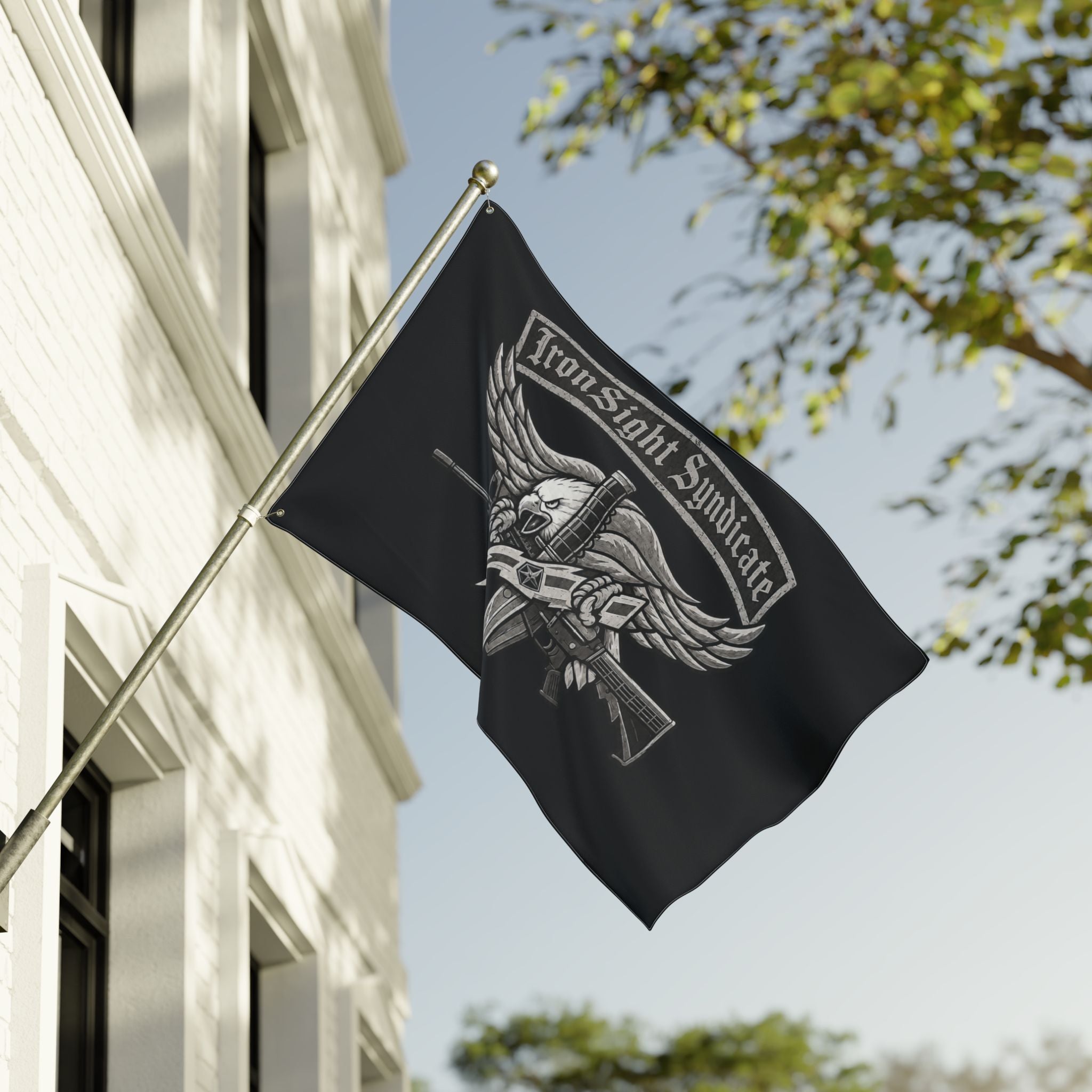 Double Sided SWAT Eagle Flag
