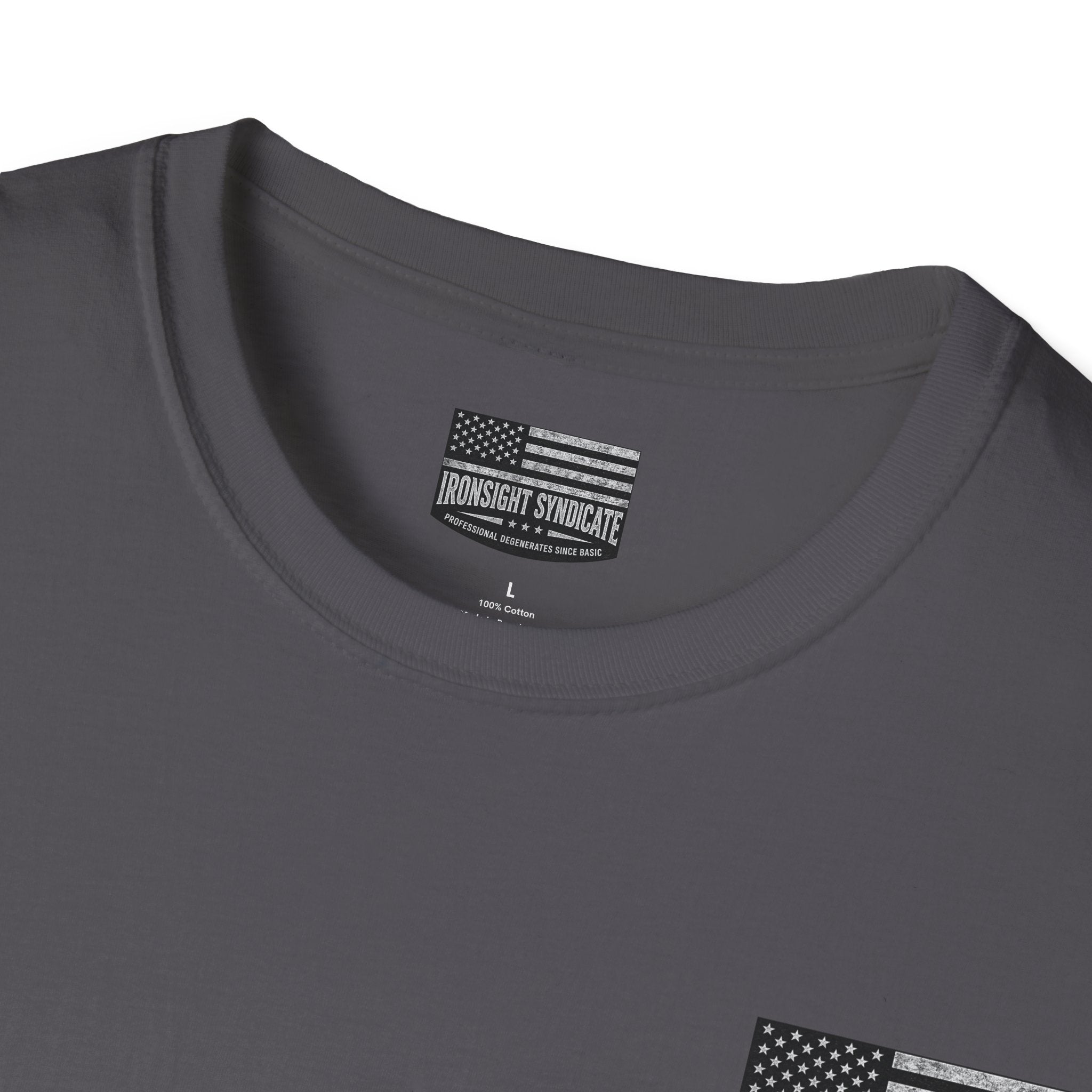 Machine Gun George Washington T-Shirt | Patriotic Military Graphic Tee for Veterans & Patriots, Adult (13 and up), unisex