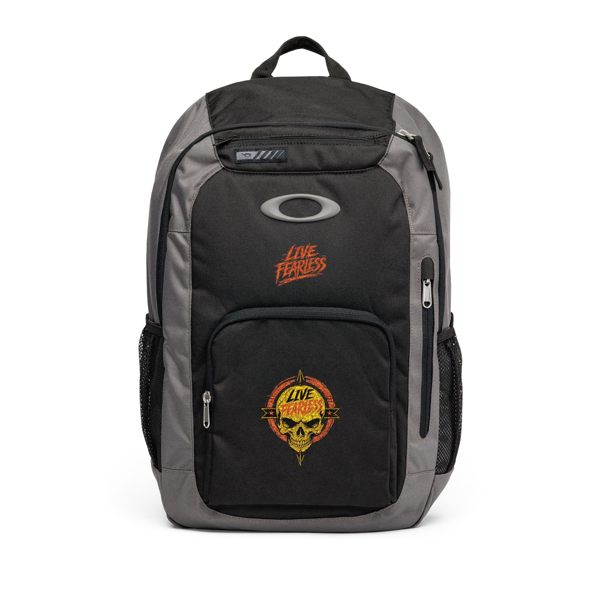 Live Fearless Graphic Daypack - Oakley Enduro 22L Backpack - Grigio Scuro | Ironsight Syndicate