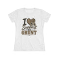 I Support My Grunt Tee — Women's Military Spouse Graphic Shirt