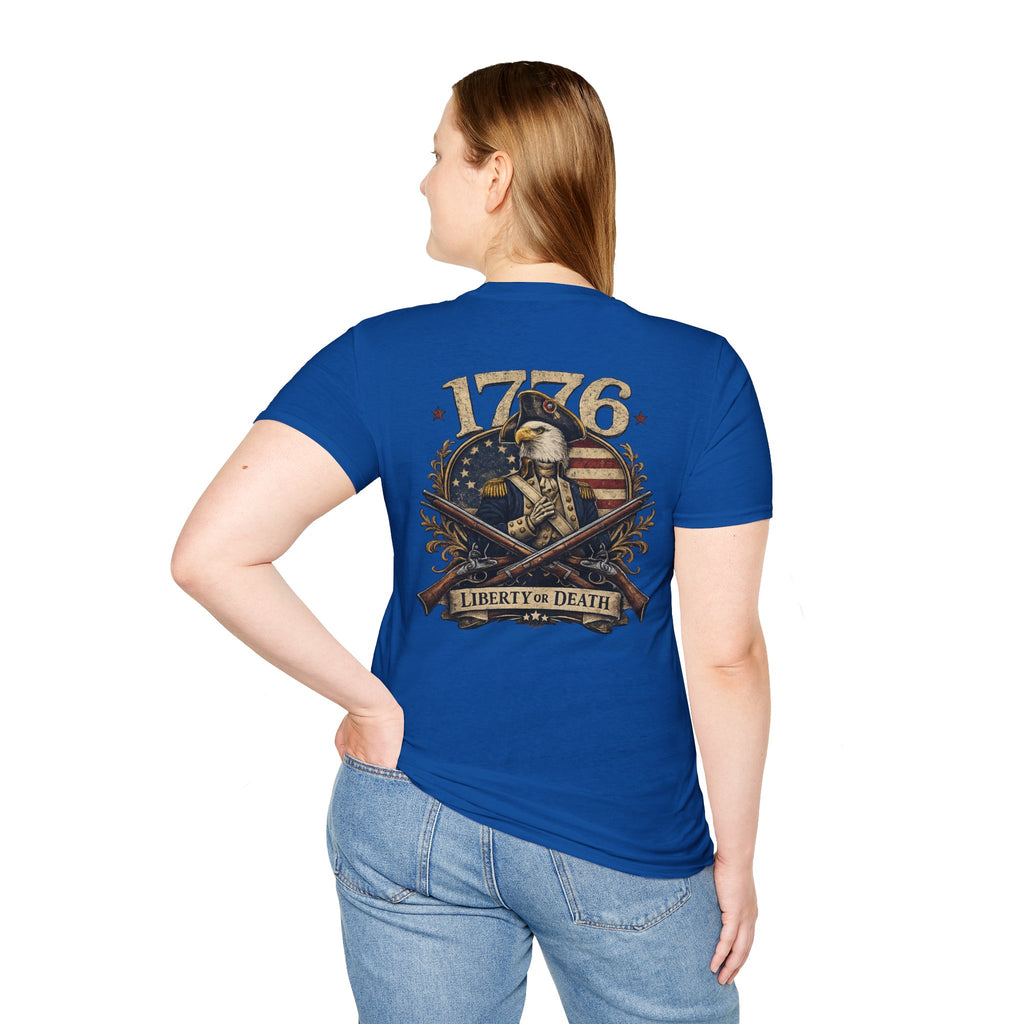 Bald Eagle 1776 Liberty or Death Tee