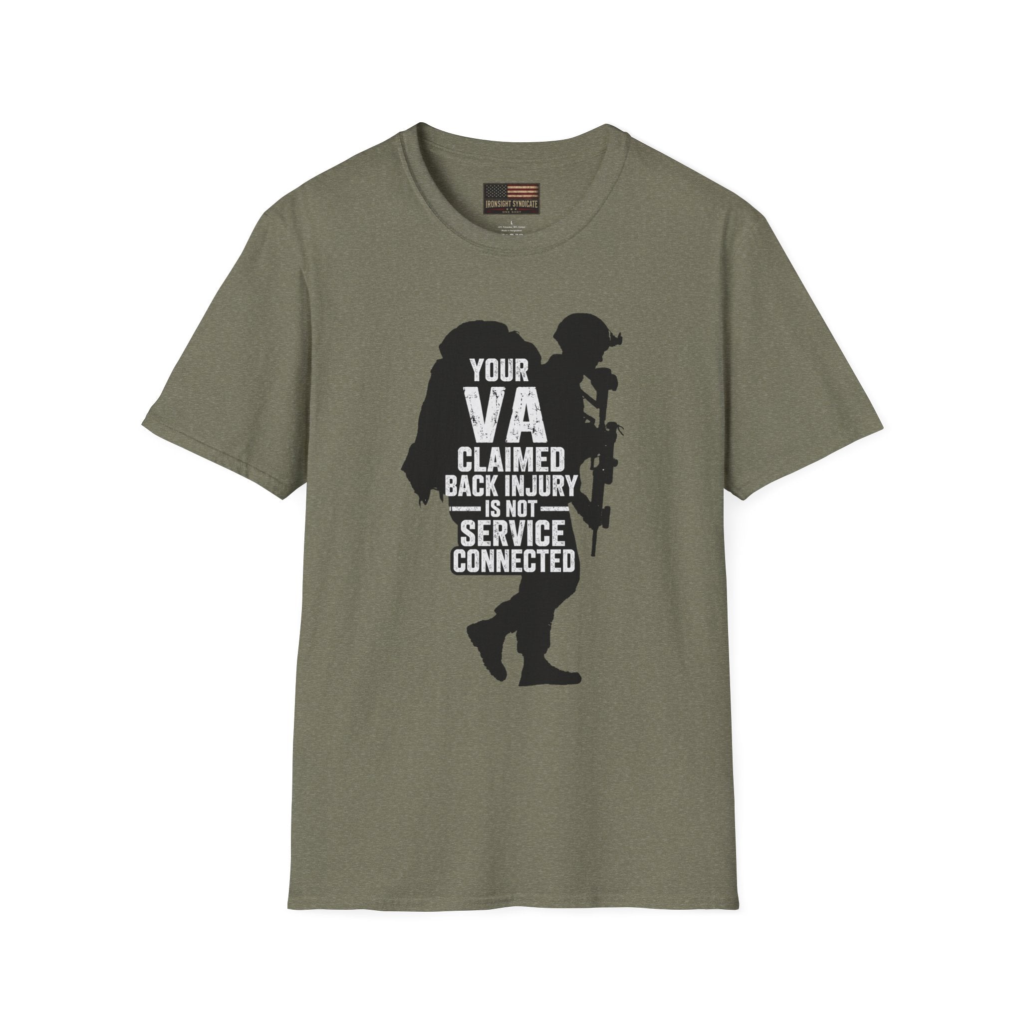 VA Claim Denied Graphic Front T-Shirt