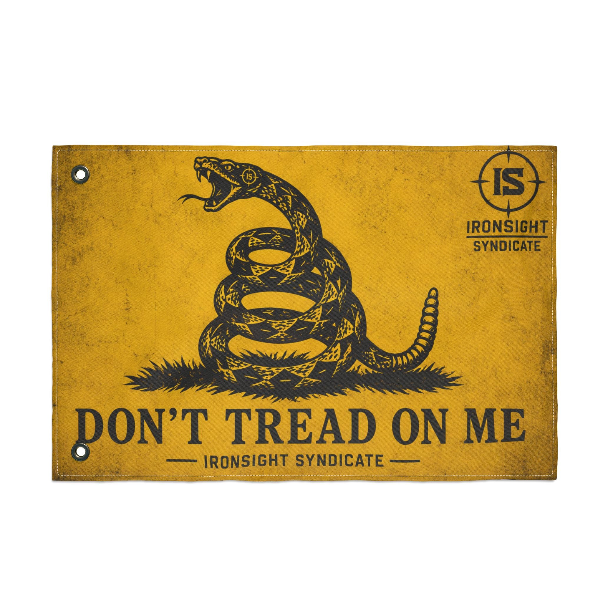 Don't Tread On Me - Vintage Gadsden Flag - 1 | Ironsight Syndicate