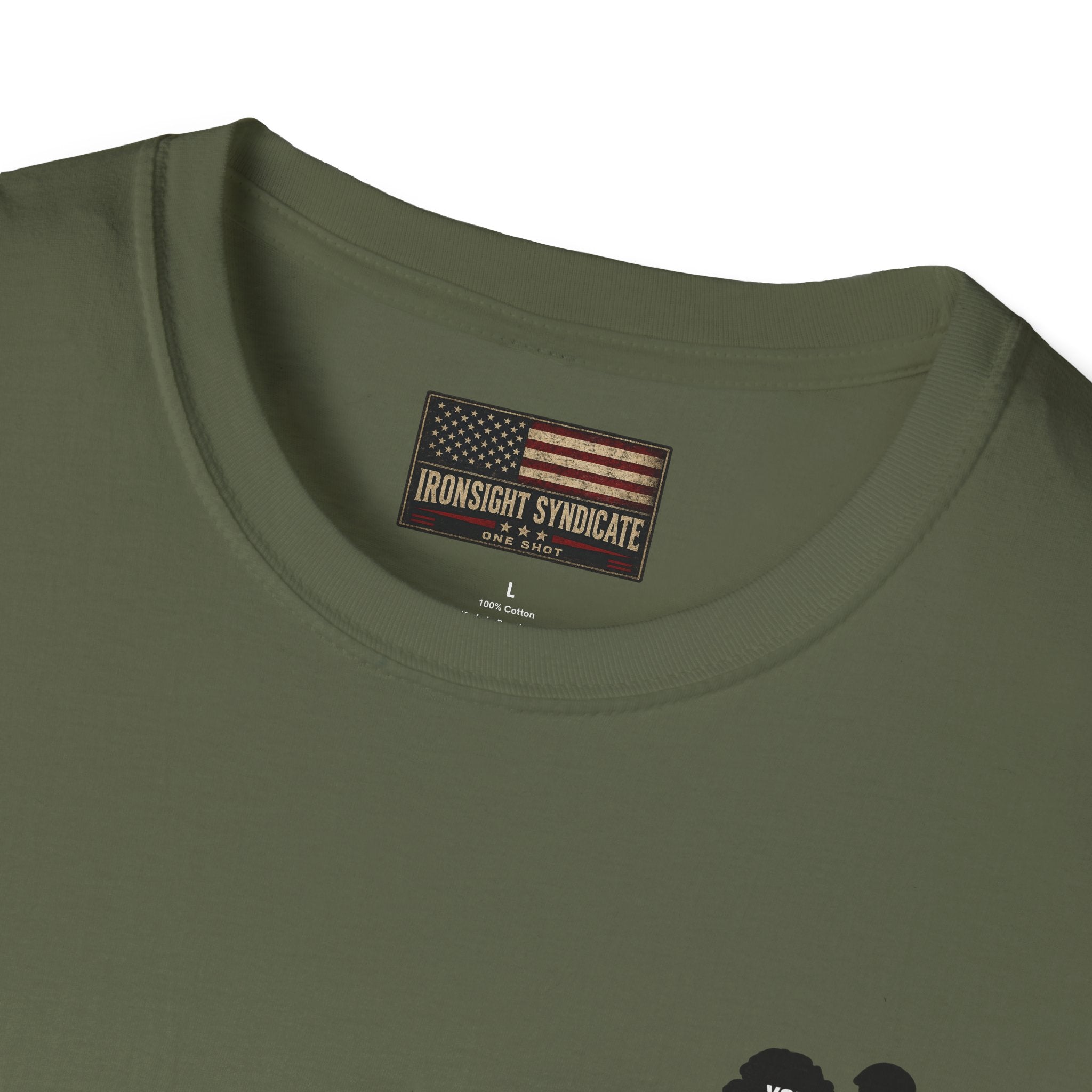 VA Tinnitus Claim is Not Service Connected T-Shirt | Ironsight Syndicate