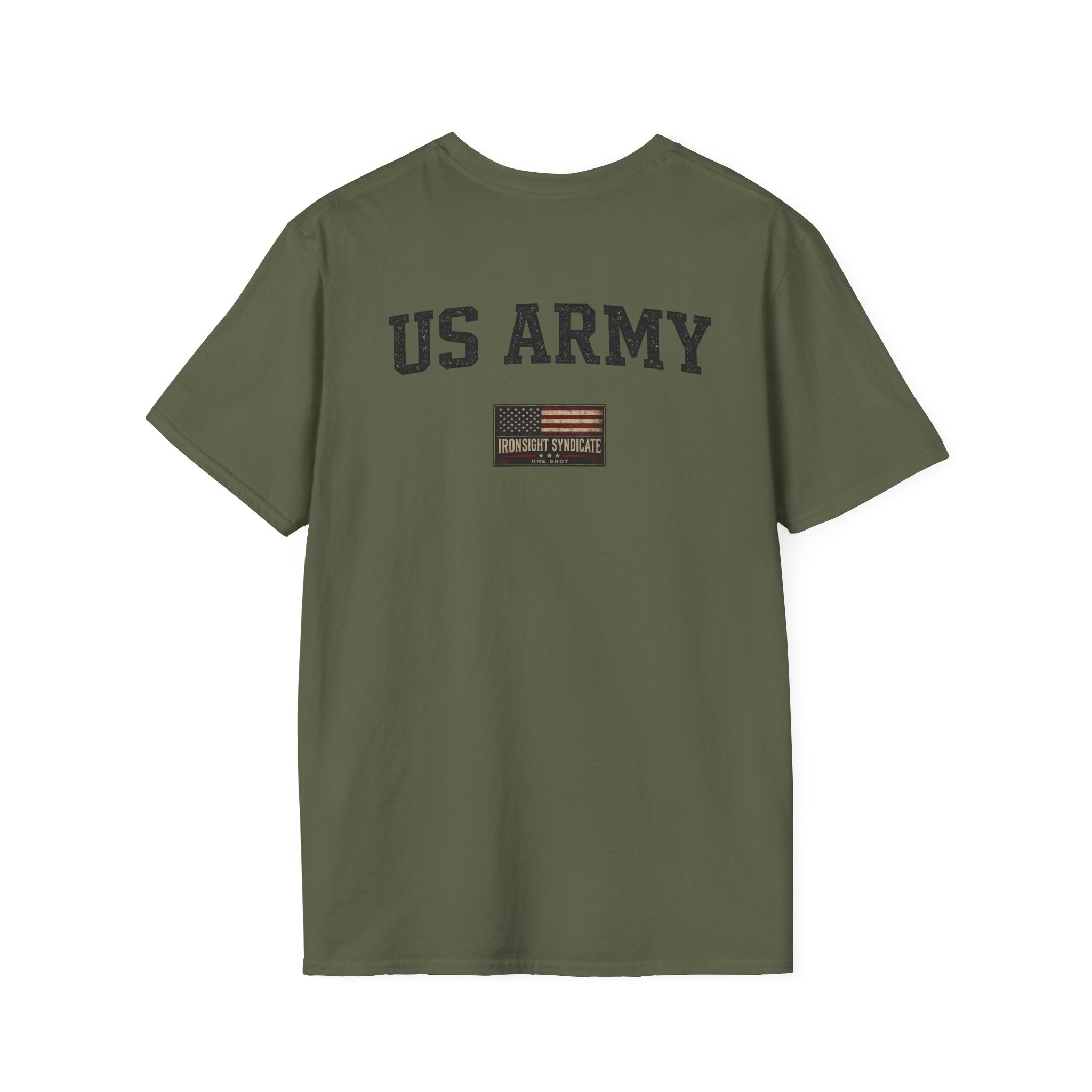 Fort Benning Athletic Tee  Ironsight Syndicate | Patriotic Military Graphic Tee for Veterans & Patriots, Adult (13 and up), unisex