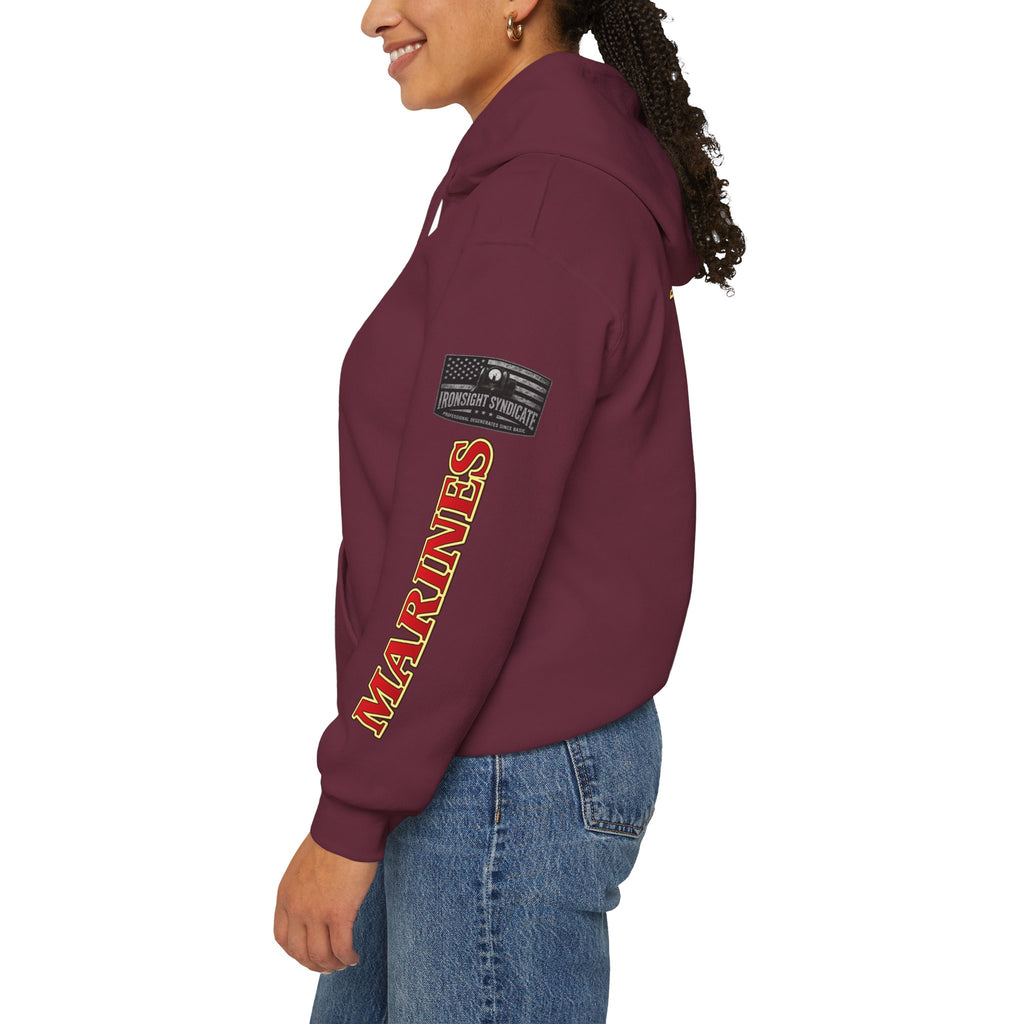 Devil Dog, Teufel Hunden Marine Corps Hooded Sweatshirt