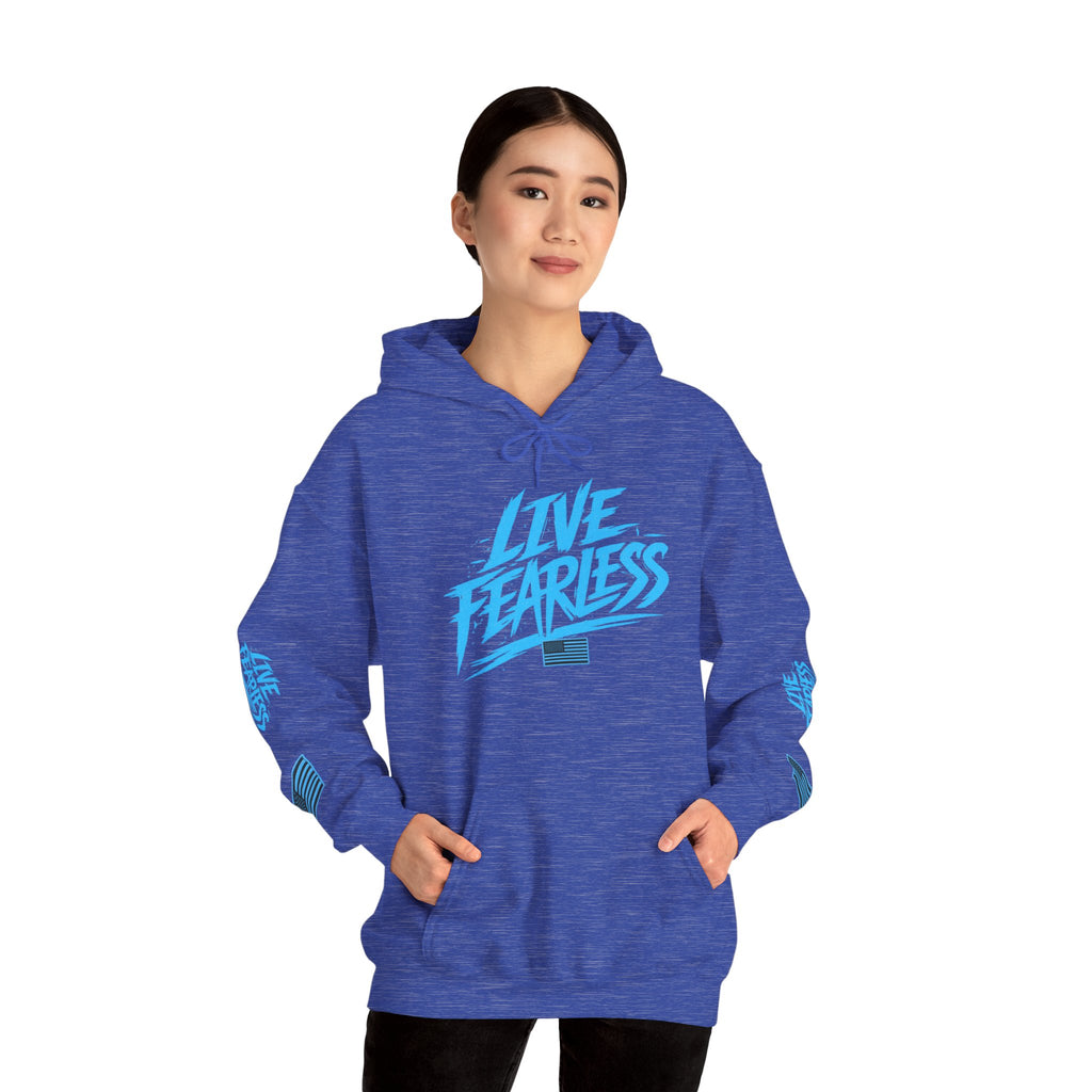 Live Fearless Hoodie | Premium Heavy Weight-Military-Inspired Patriotic Hoodie | Ironsight Syndicate