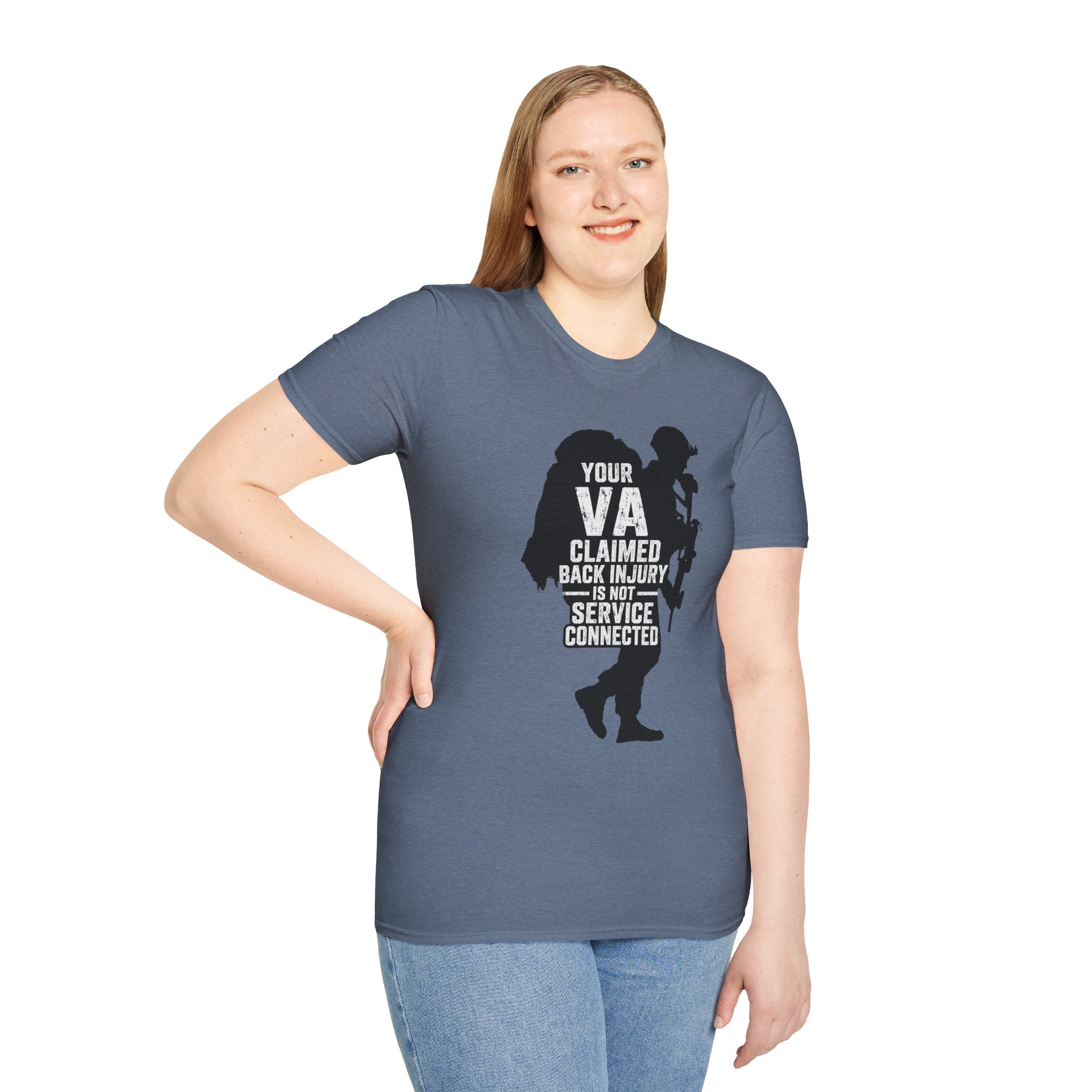VA Claim Denied Graphic Front T-Shirt