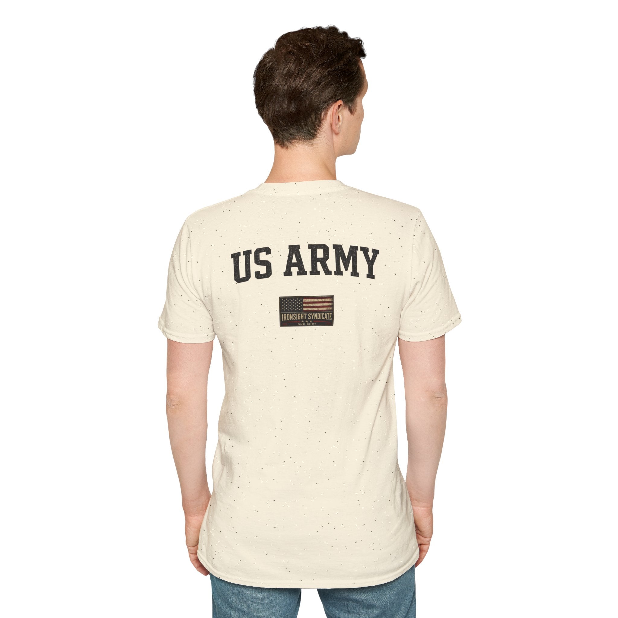 Fort Benning Athletic Tee  Ironsight Syndicate | Patriotic Military Graphic Tee for Veterans & Patriots, Adult (13 and up), unisex