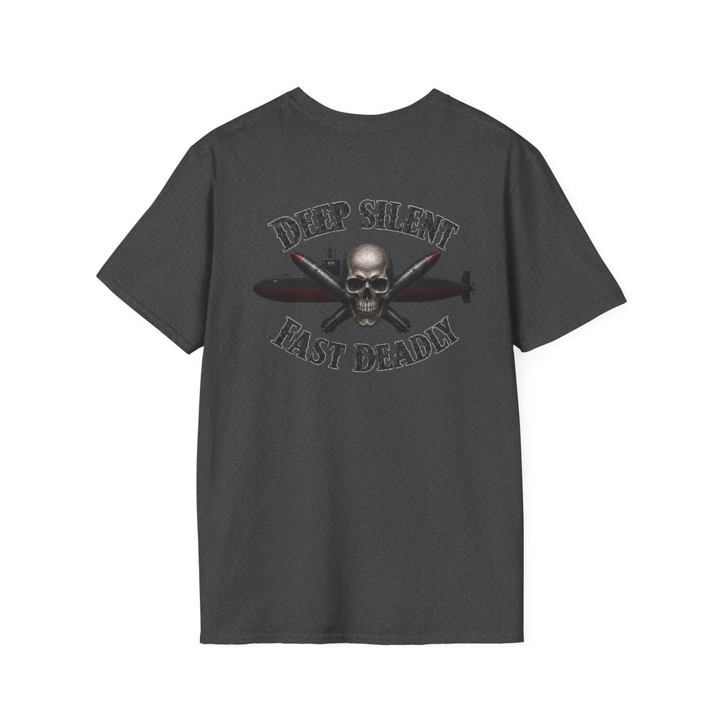 Deep, Silent, Fast Deadly US Navy Submariner T-Shirt