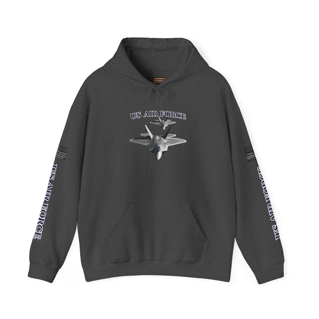 F-22 Raptor USAF Stealth Fighter Jet Graphic Tee – Premium Air Force Pride T-Shirt for Veterans & Active Duty