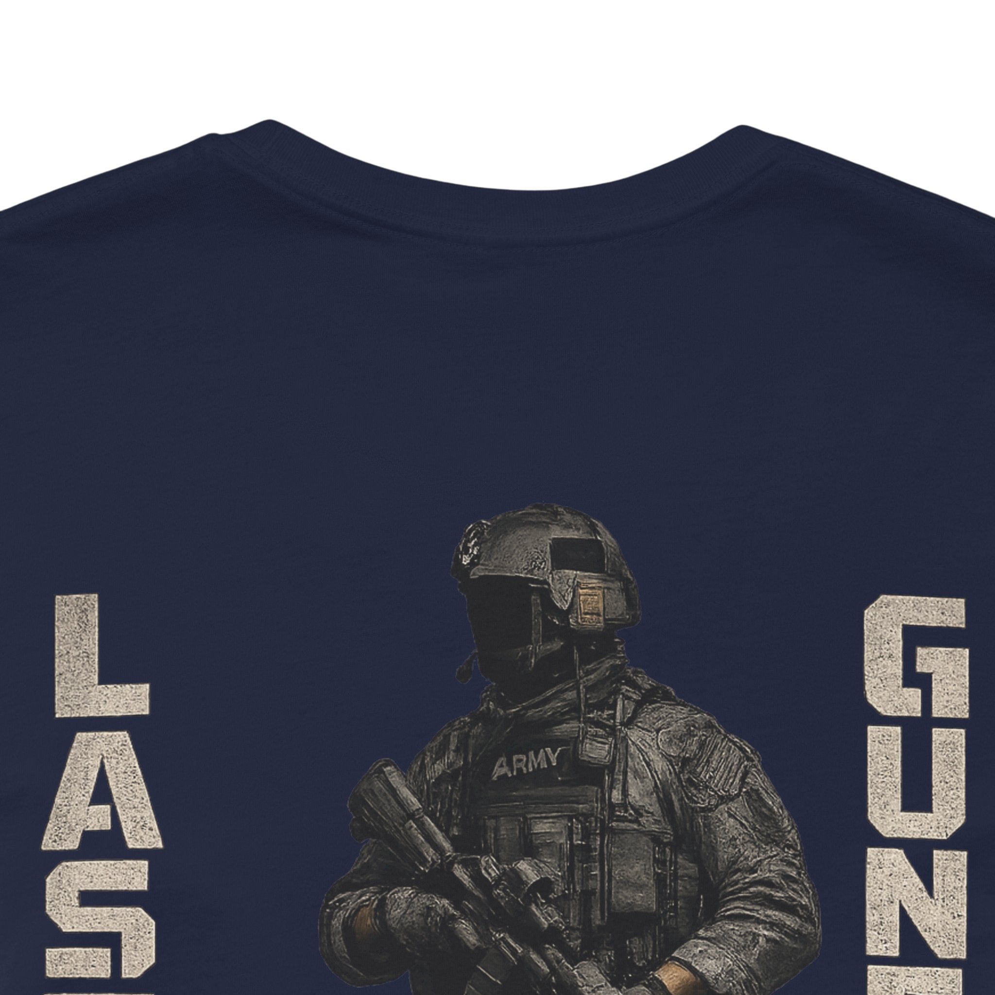 Last Gunfighter Infantry Inspired Patriotic T-Shirt | Ironsight Syndicate