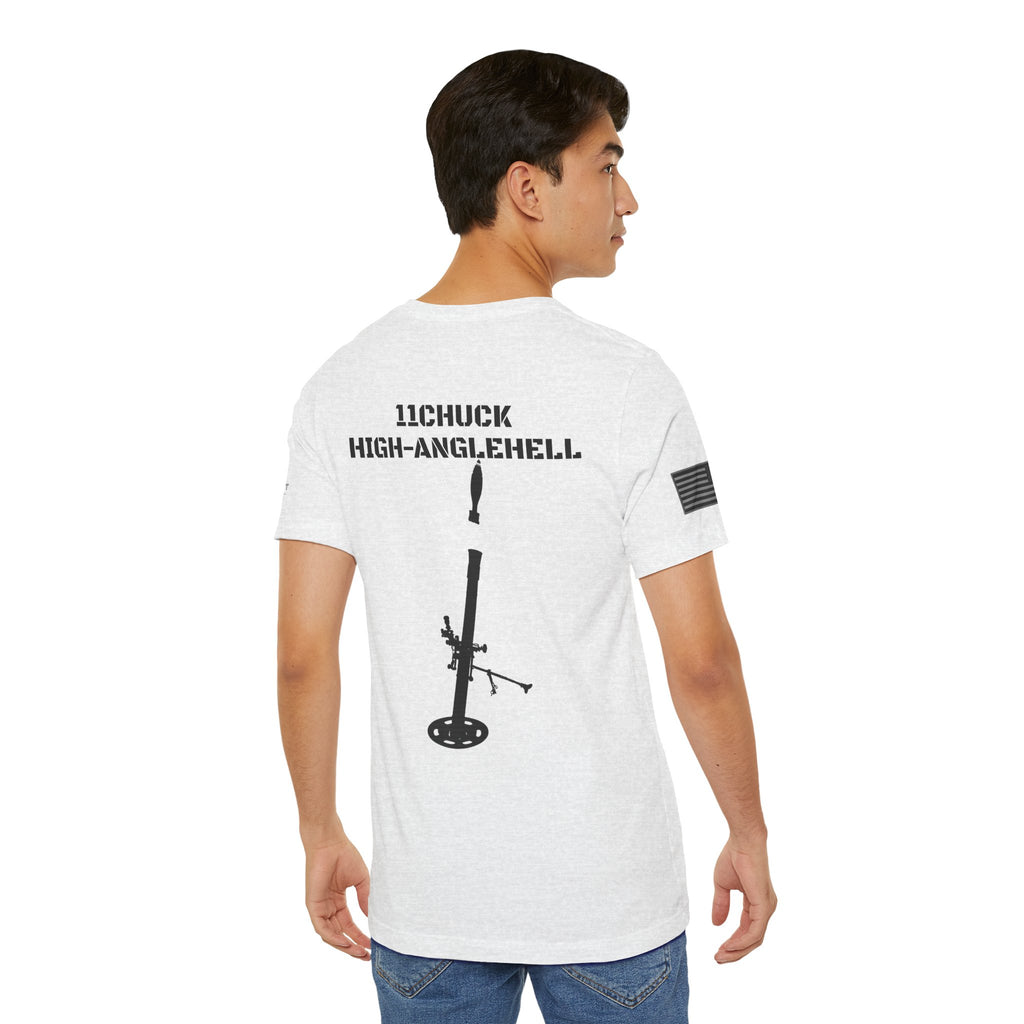 11Chuck Indirect Fire Infantryman Inspired Patriotic T-Shirt