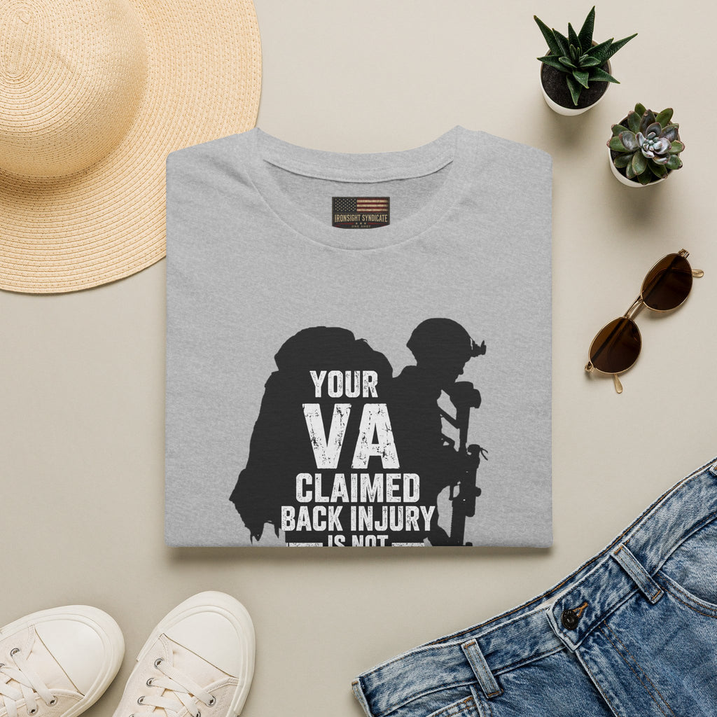 VA Claim Denied Graphic Front T-Shirt