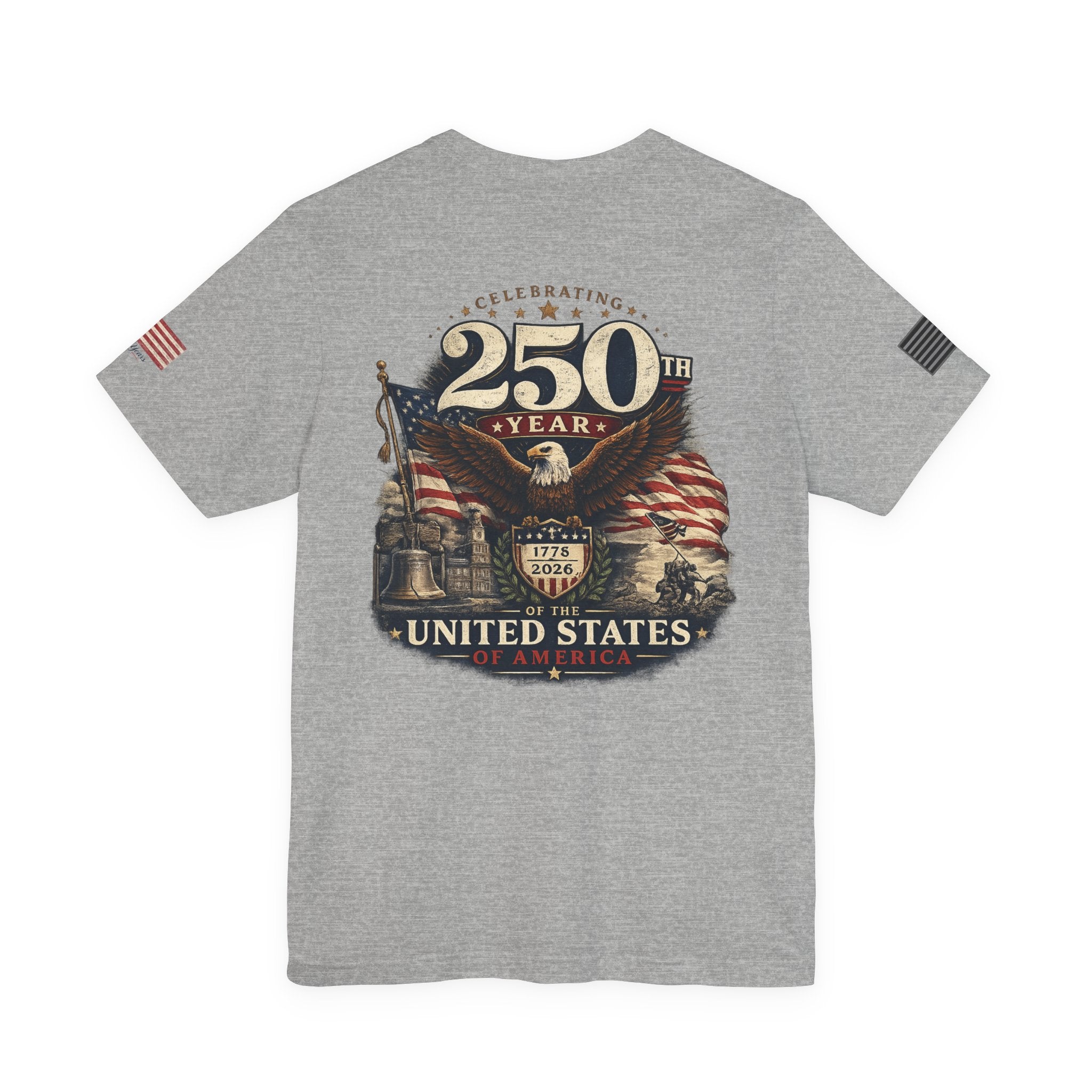 America 250th Anniversary T-Shirt | Patriotic Eagle & American Flag Shirt | 1776-2026 United States Tee