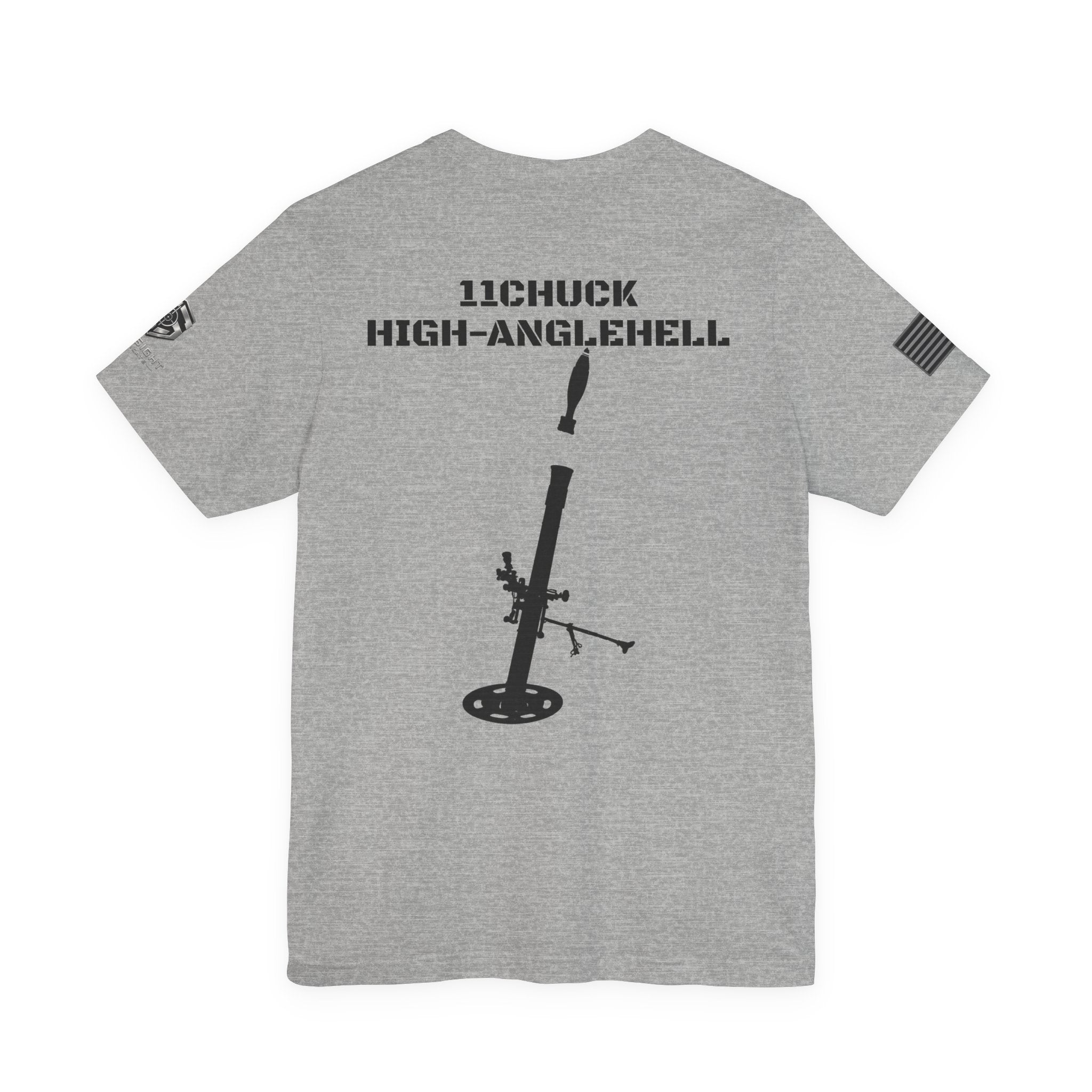 11Chuck Indirect Fire Infantryman Inspired Patriotic T-Shirt