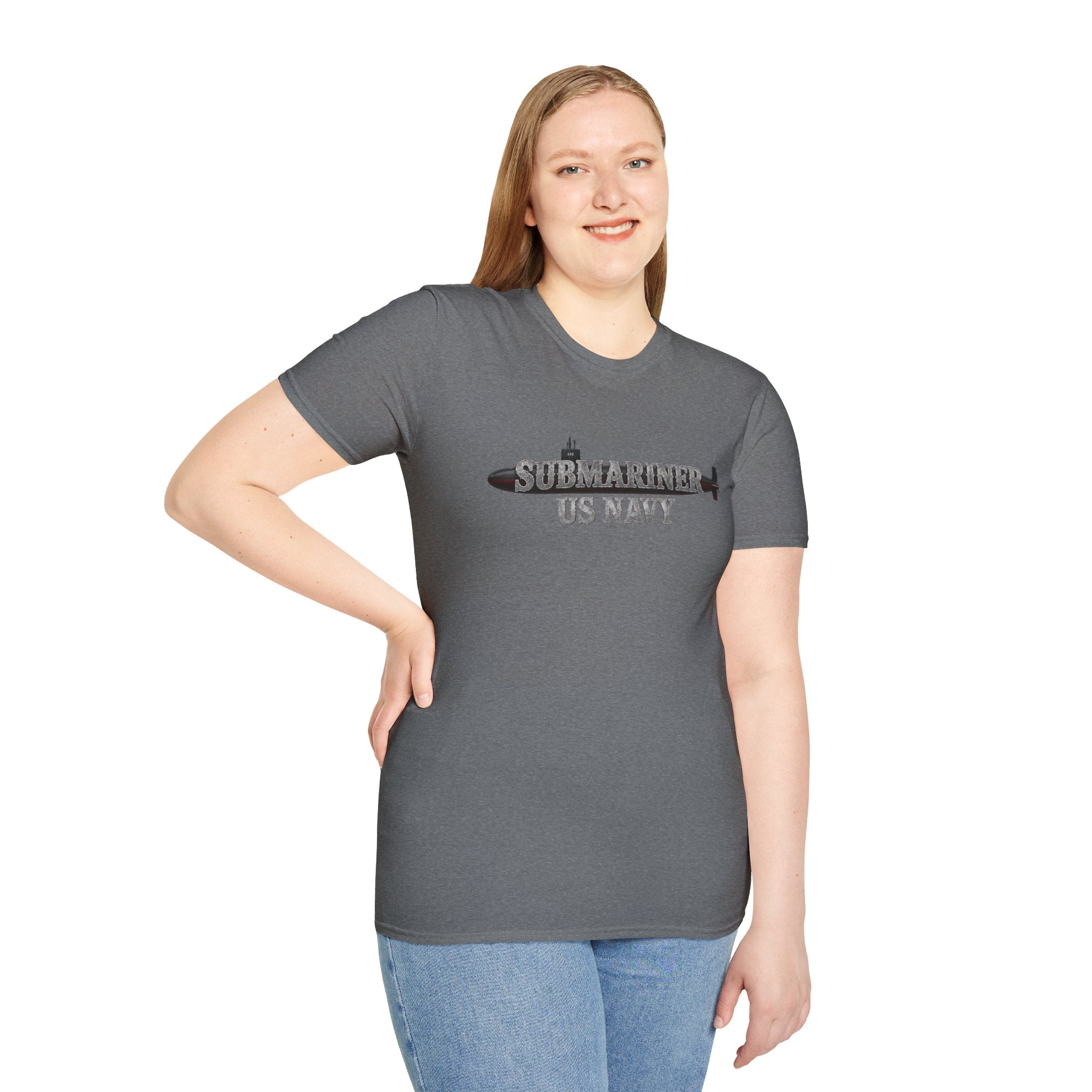 Deep, Silent, Fast Deadly US Navy Submariner T-Shirt