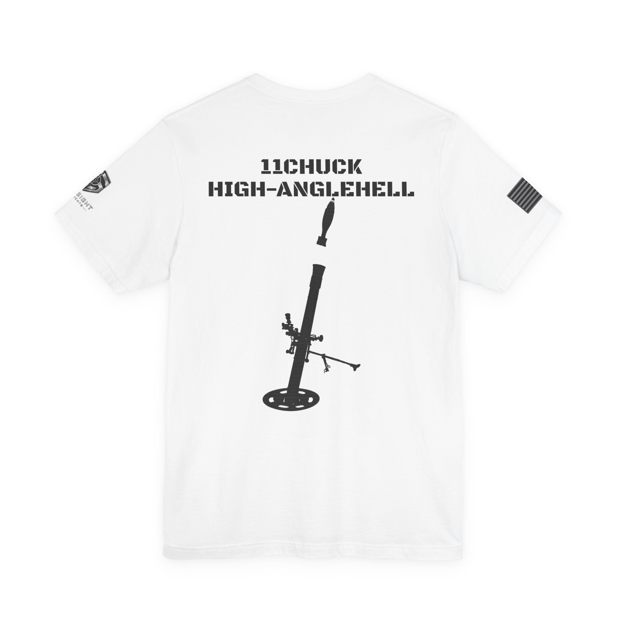 11Chuck Indirect Fire Infantryman Inspired Patriotic T-Shirt