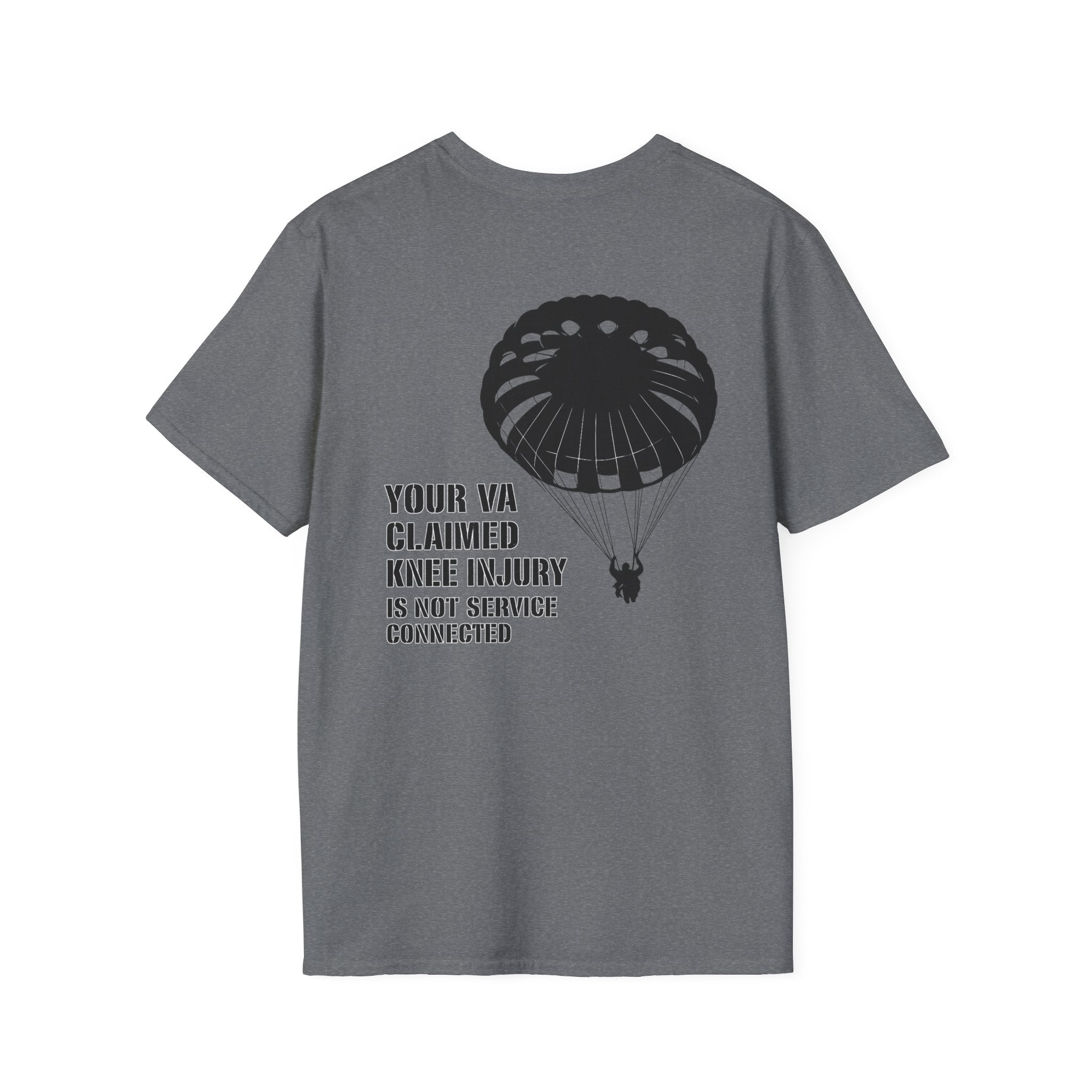 VA Knee injury claim is not service connected T-Shirt | Ironsight Syndicate