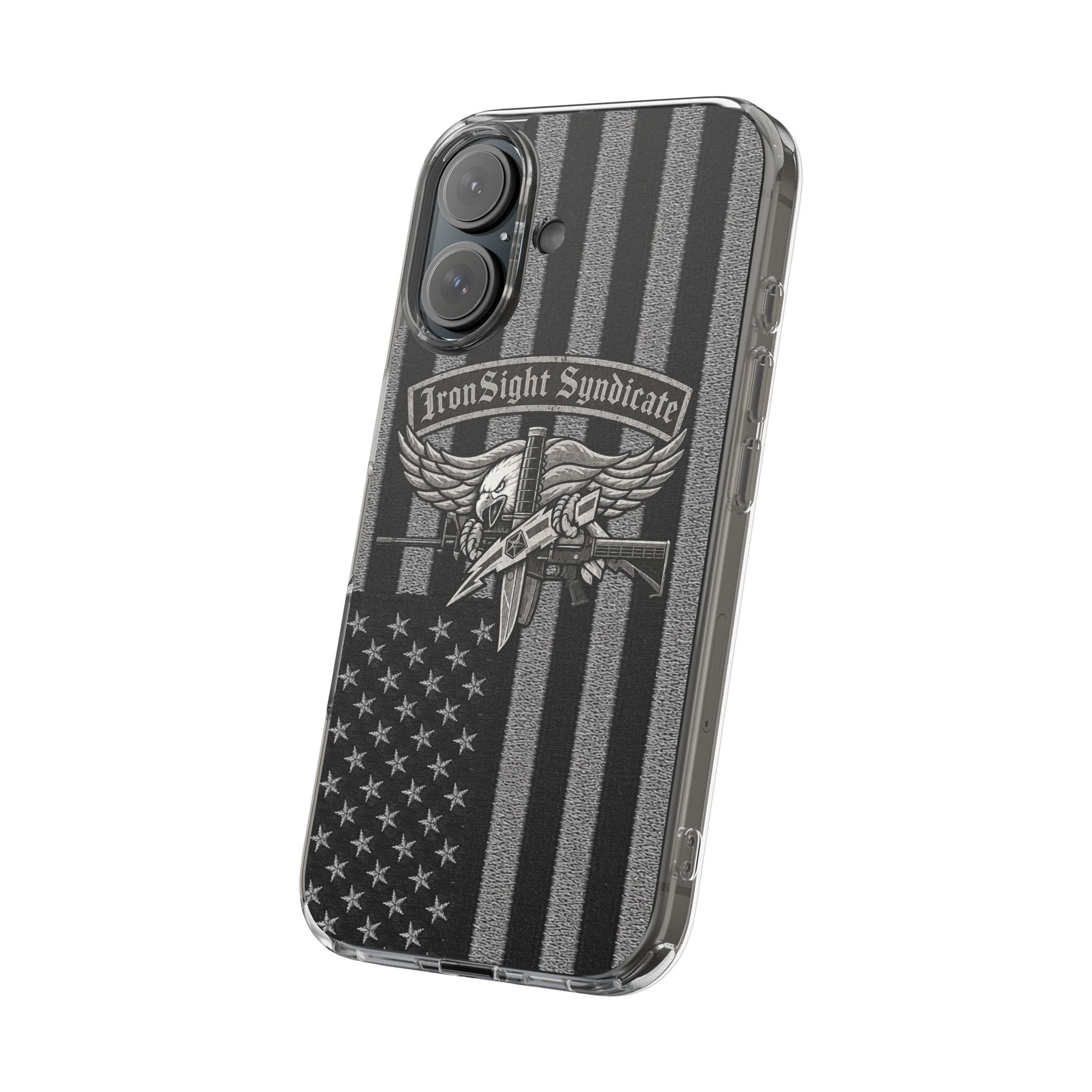 SWAT Eagle Clear Impact-Resistant Phone Case