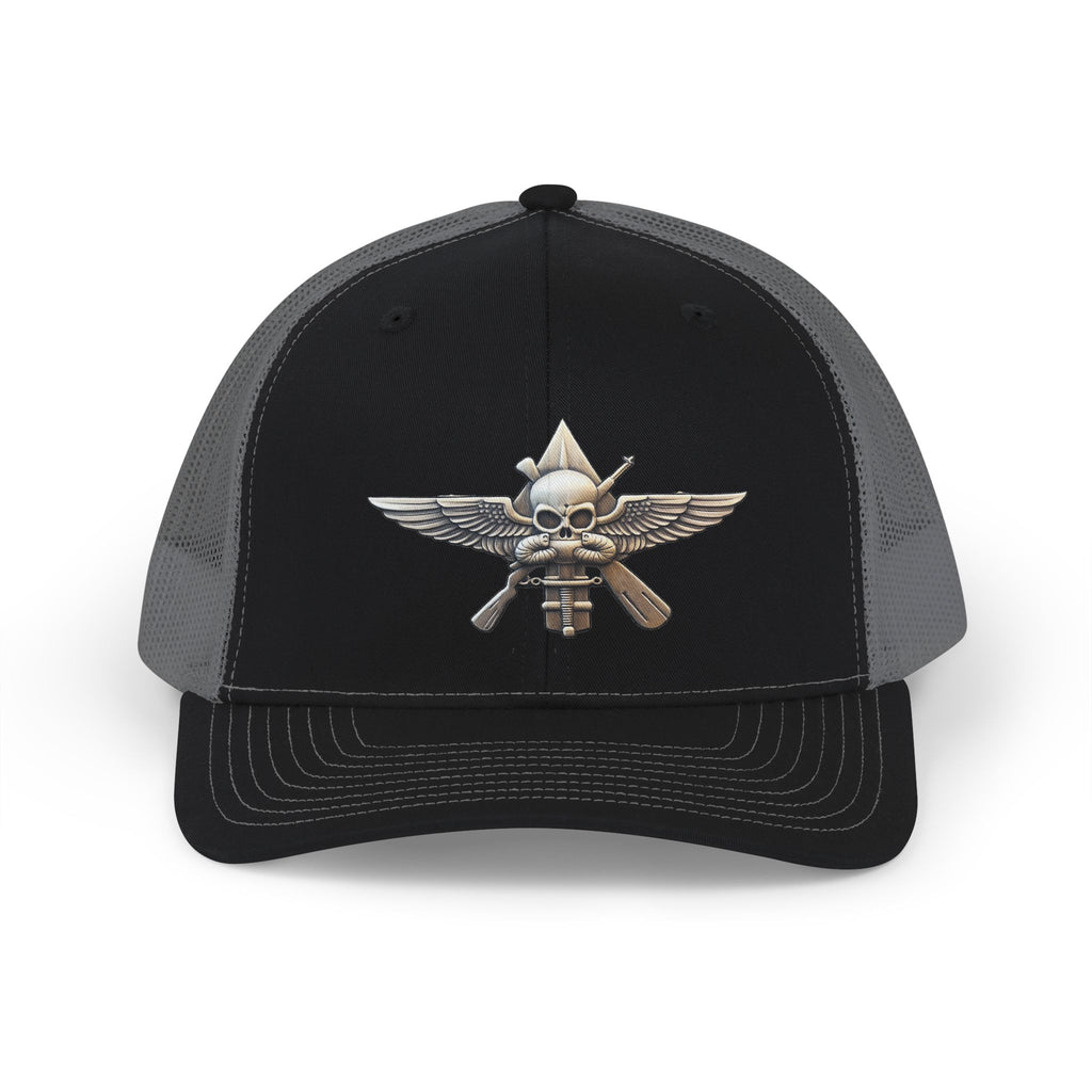 MARSOC Operator Trucker Cap - Vintage Military Snapback Hat