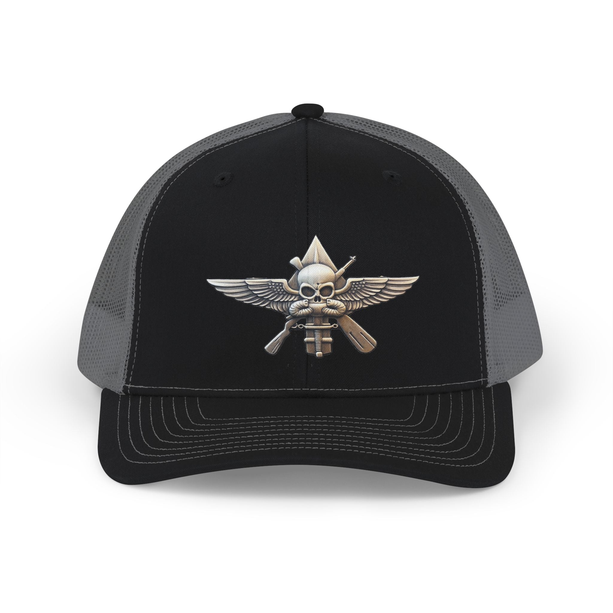 MARSOC Operator Trucker Cap - Vintage Military Snapback Hat