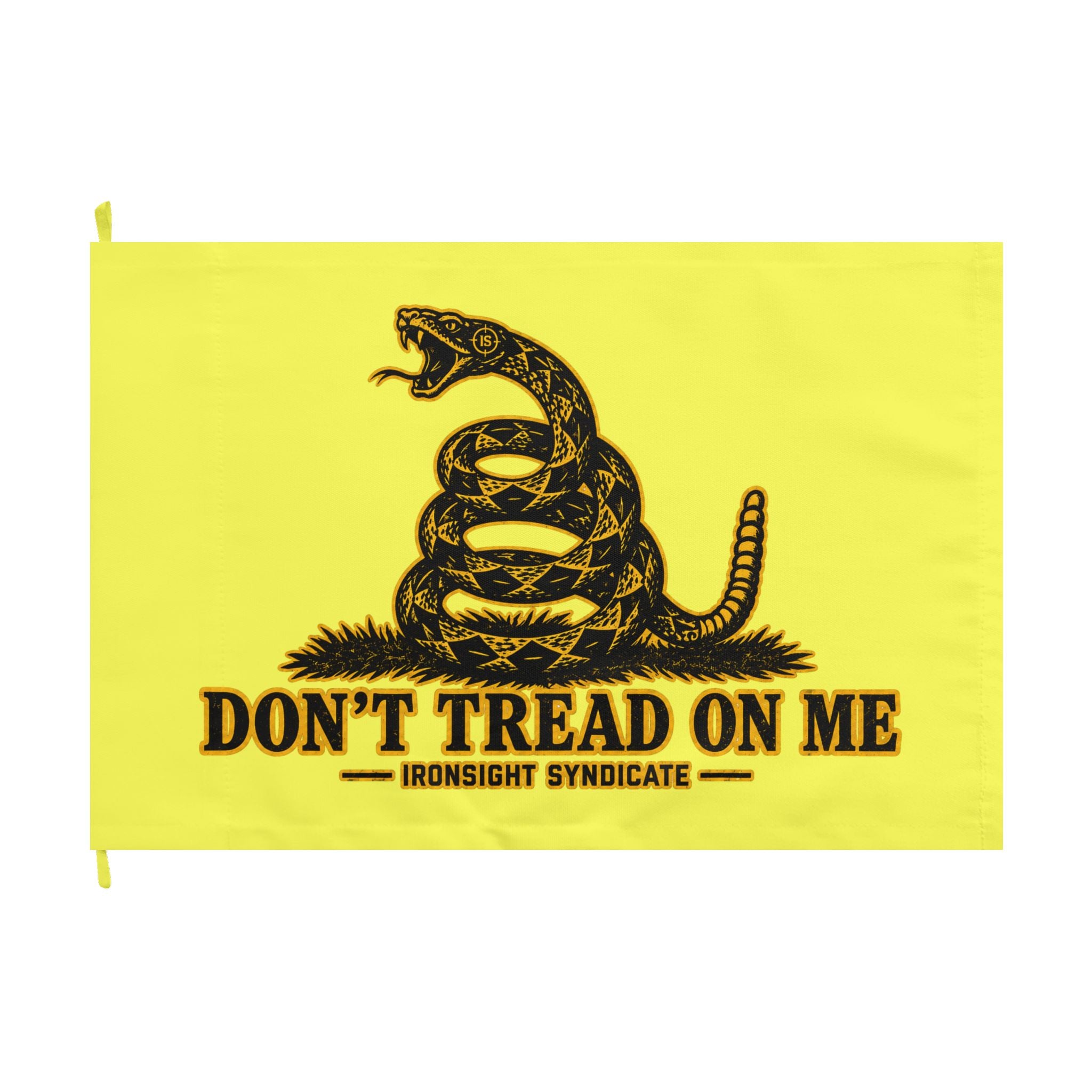 Don't Tread On Me Gadsden Snake Flag - 18 x 12 in | Ironsight Syndicate