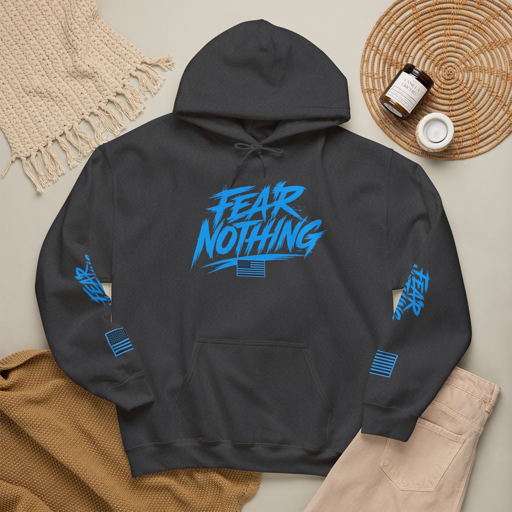 Fear Nothing Hoodie | Premium Military-Inspired Patriotic Hoodie | Ironsight Syndicate