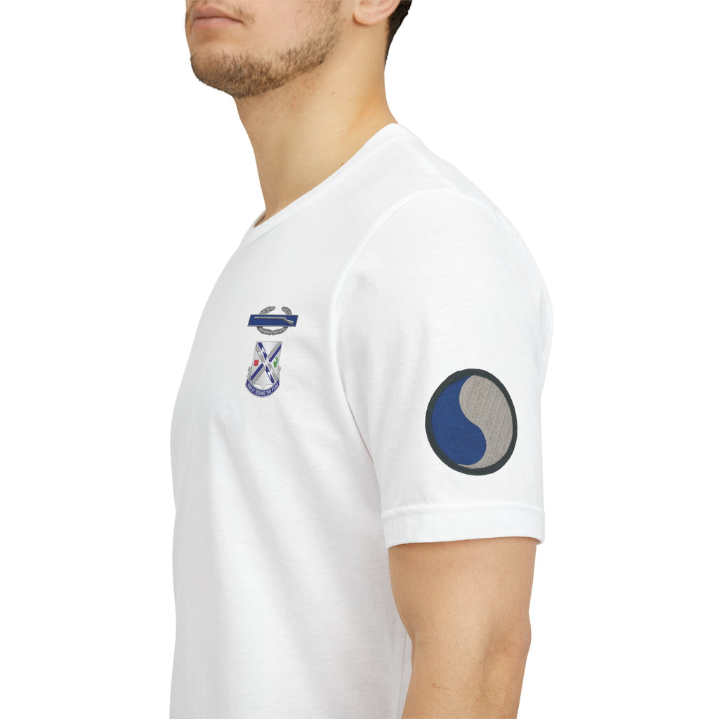 29th Infantry Division 1-115th Infantry Regiment T-Shirt | Patriotic Military Graphic Tee for Veterans & Patriots, Adult (13 and up), unisex