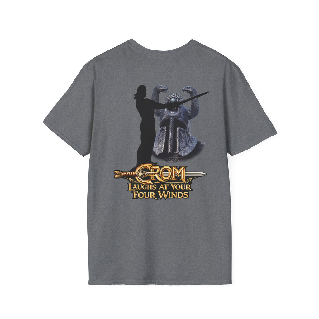 Crom Laughs at Your Four Winds- Conan the Barbarian Inspired T-shirt