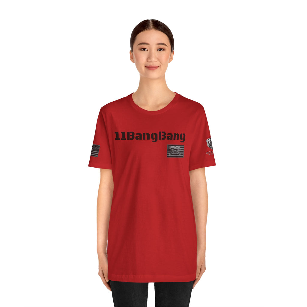 11BangBang Infantry Inspired Patriotic T-Shirt