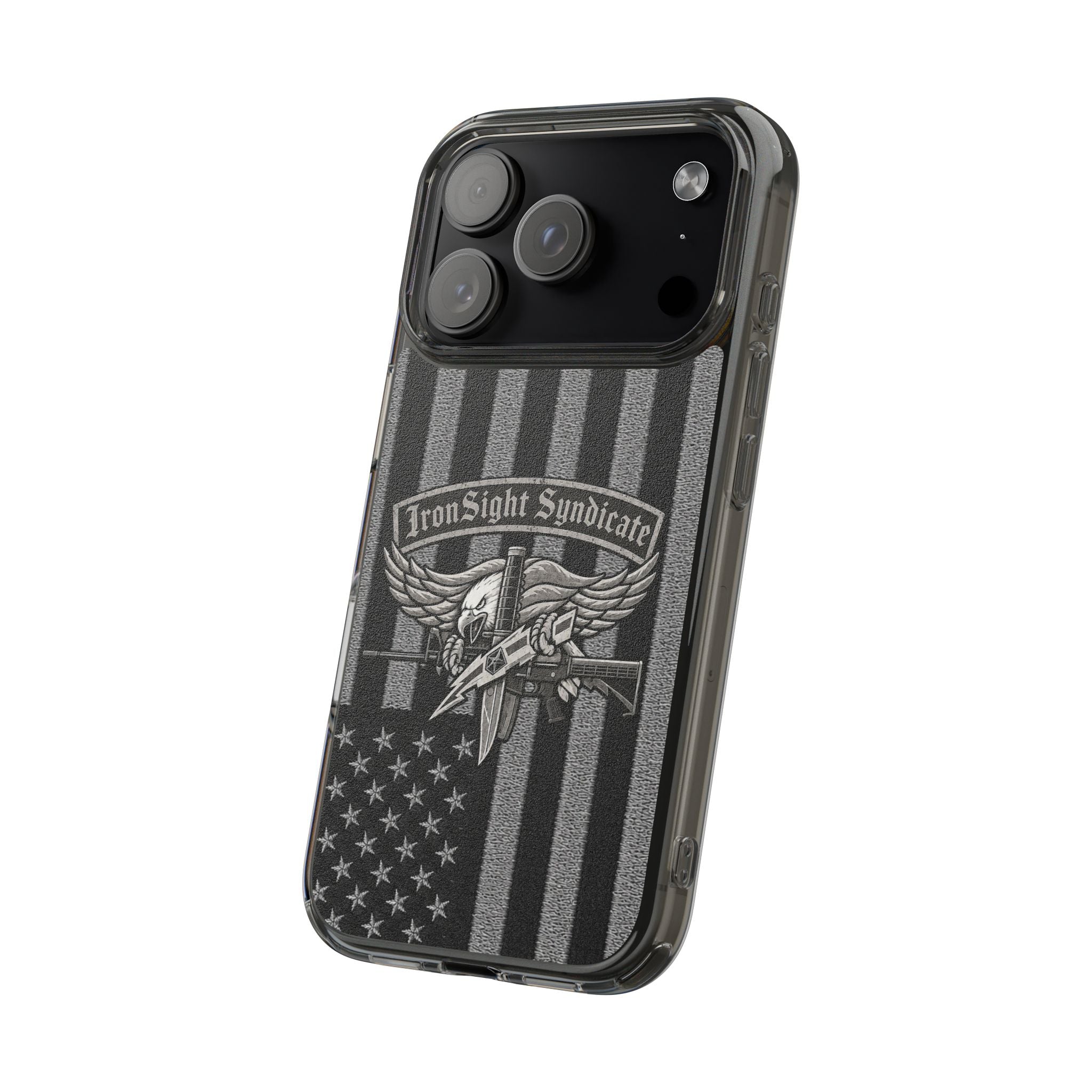 SWAT Eagle Clear Impact-Resistant Phone Case