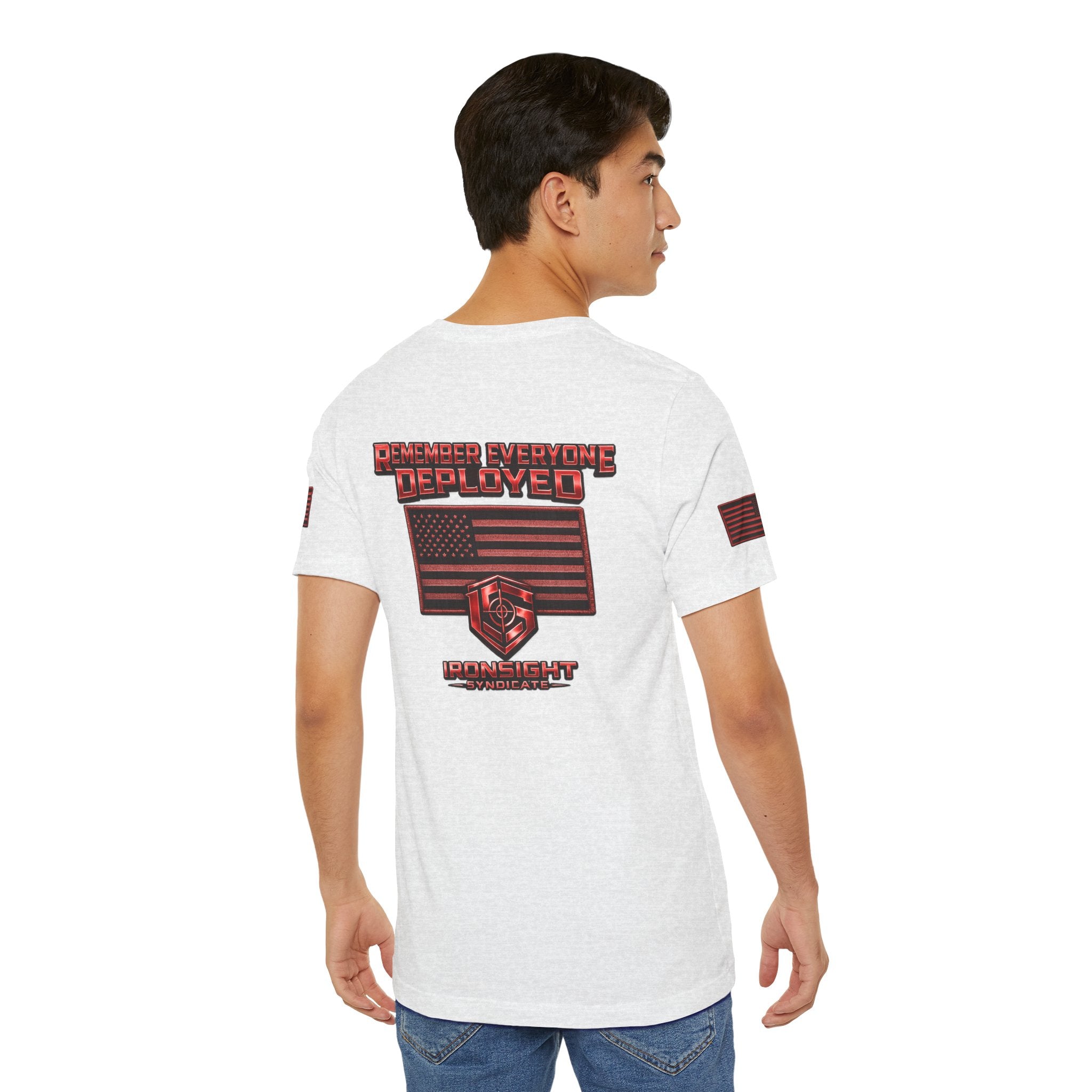 Remember Everyone Deployed (R.E.D.) Patriotic T-Shirt | Ironsight Syndicate
