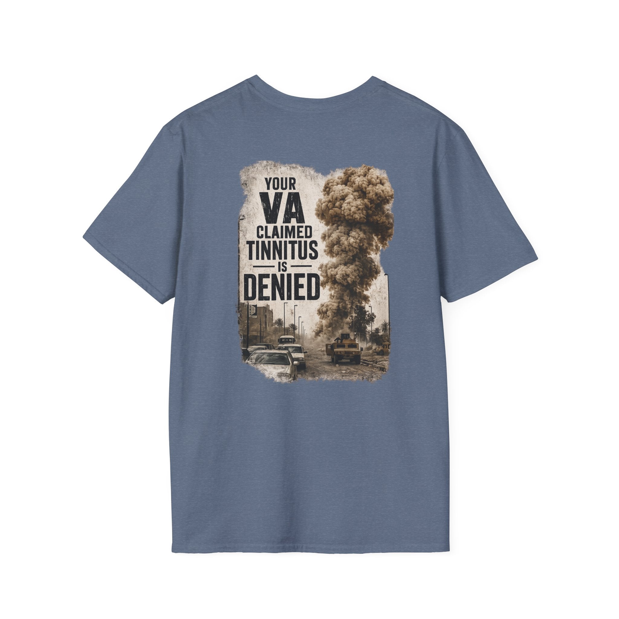 VA Tinnitus Claim Is Denied T-Shirt | Ironsight Syndicate