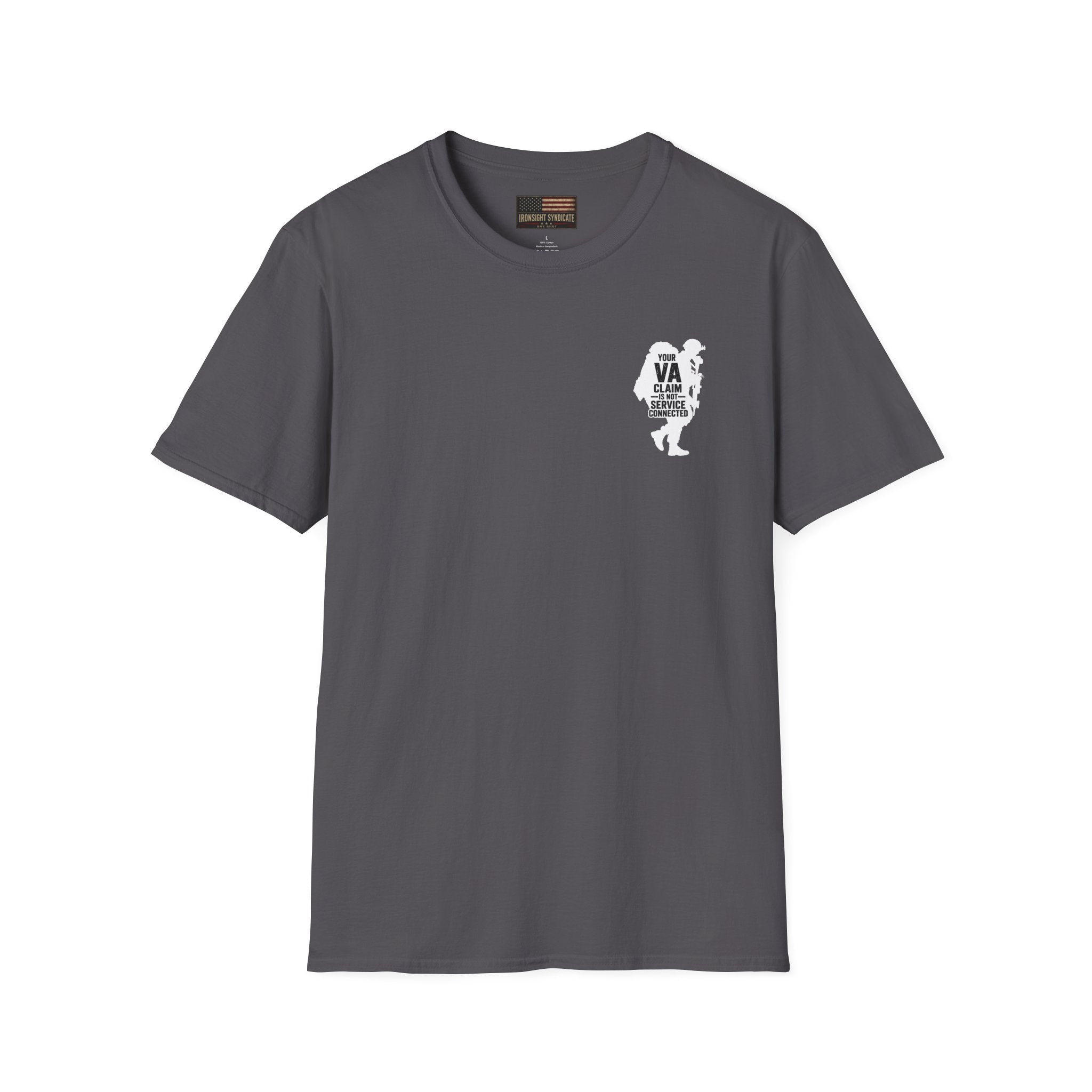 You Survived the War, Good Luck With The Paperwork T-Shirt (White Graphic)