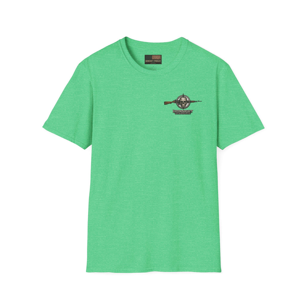 VA Knee injury claim is not service connected T-Shirt | Ironsight Syndicate