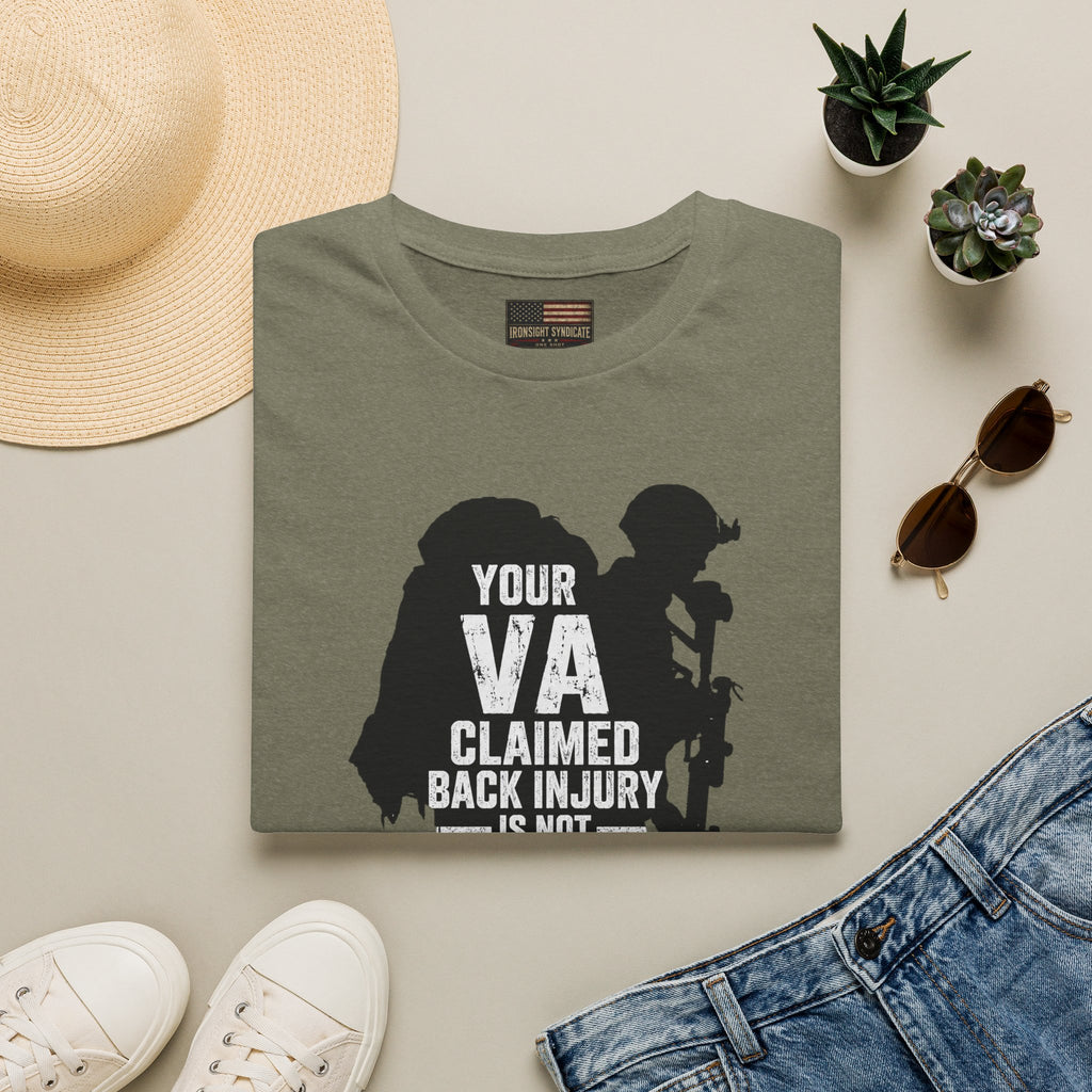 VA Claim Denied Graphic Front T-Shirt