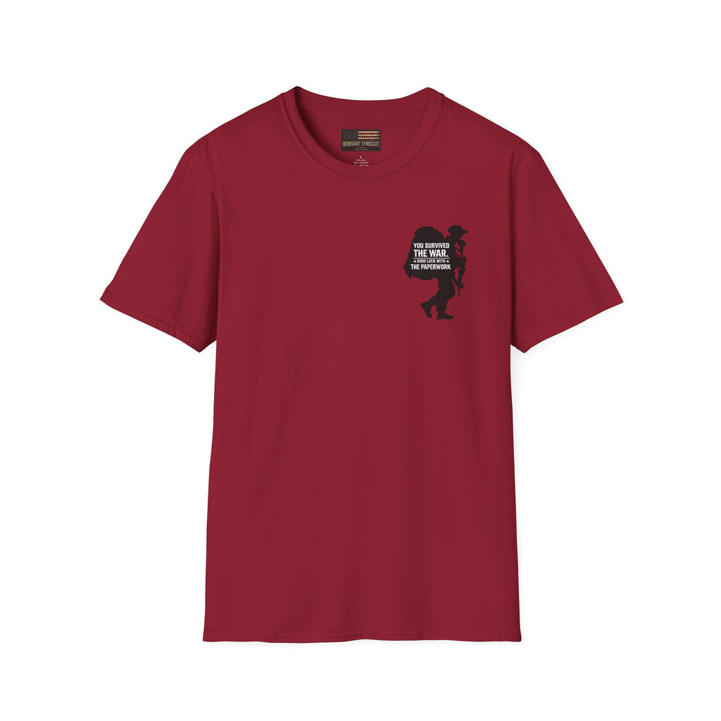 VA Tinnitus Claim Is Denied T-Shirt | Ironsight Syndicate
