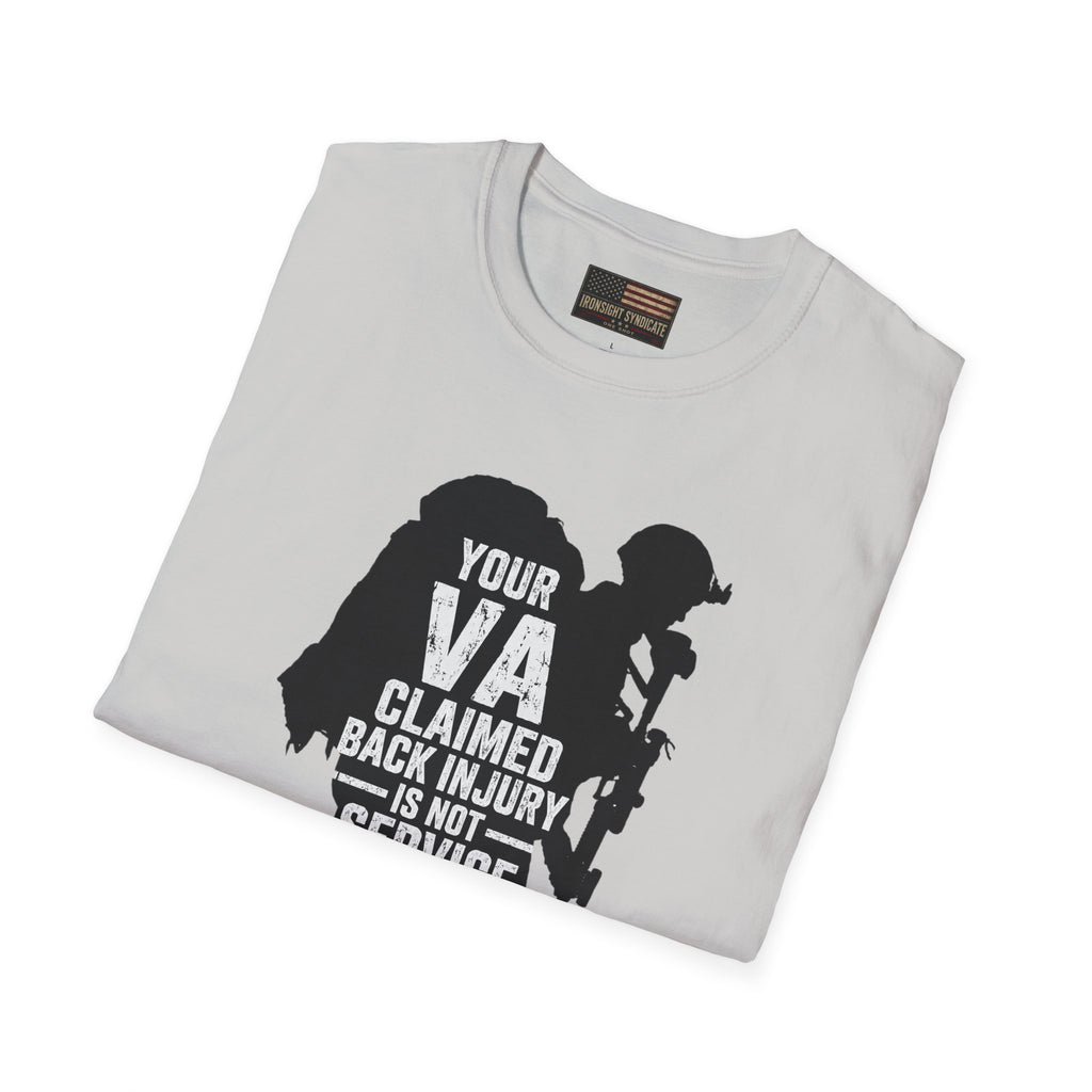 VA Claim Denied Graphic Front T-Shirt